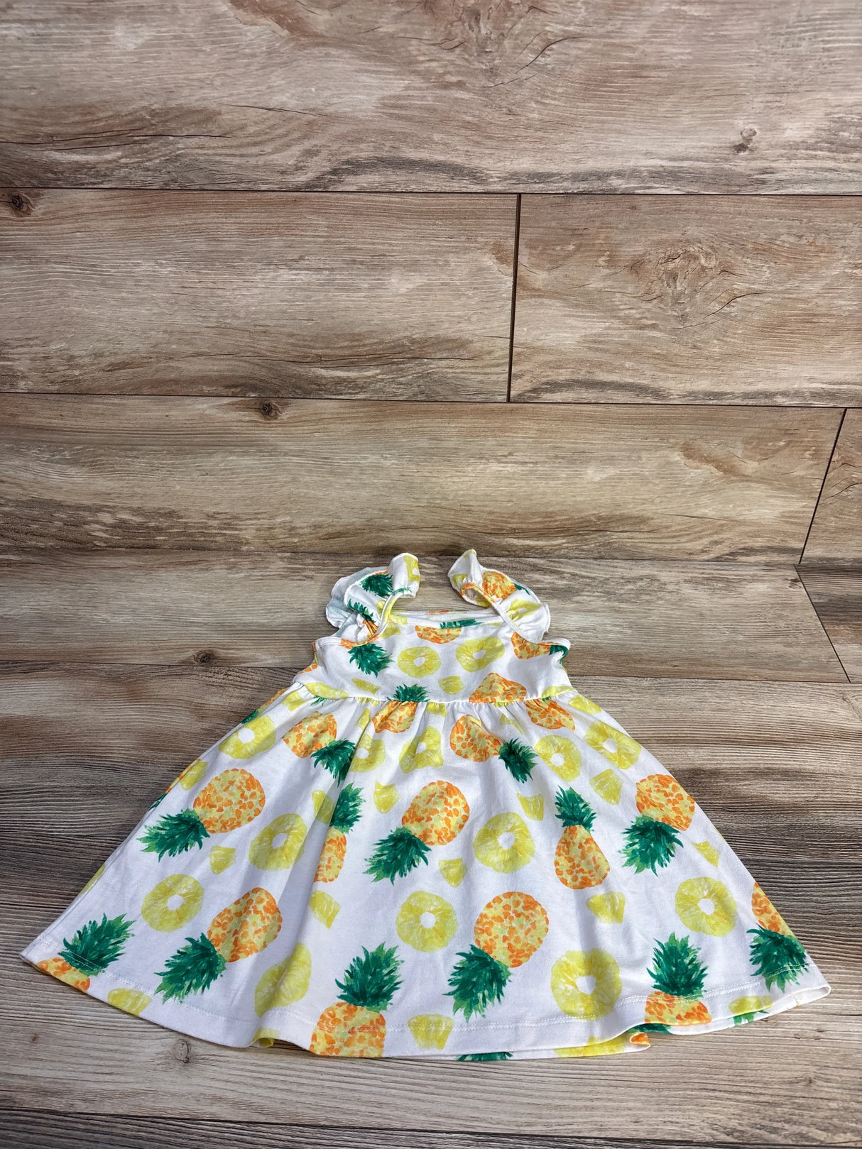PatPat Pineapple Dress White sz 3T