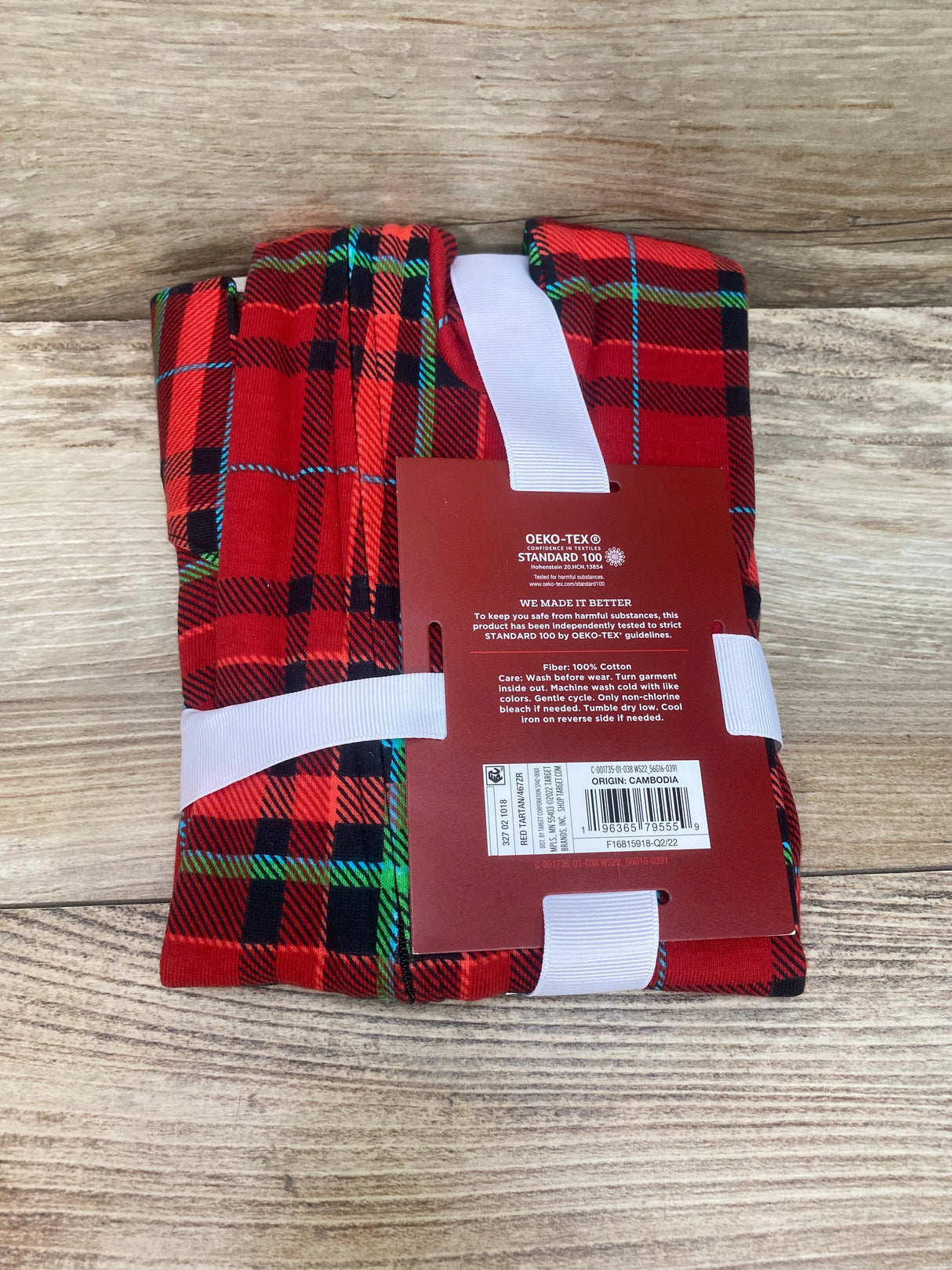 NEW Wondershop Plaid Sleeper sz 3-6m - Me n Mommy To Be