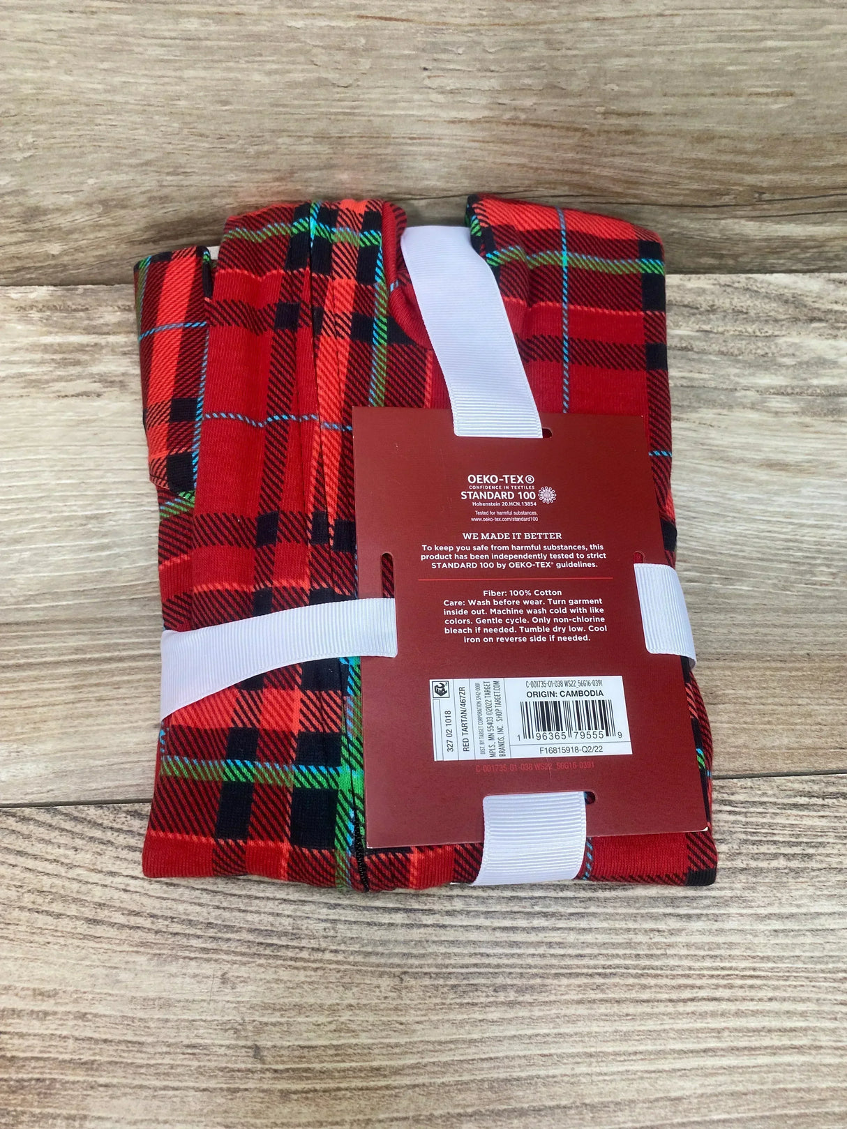 NEW Wondershop Plaid Sleeper sz 3-6m - Me n Mommy To Be