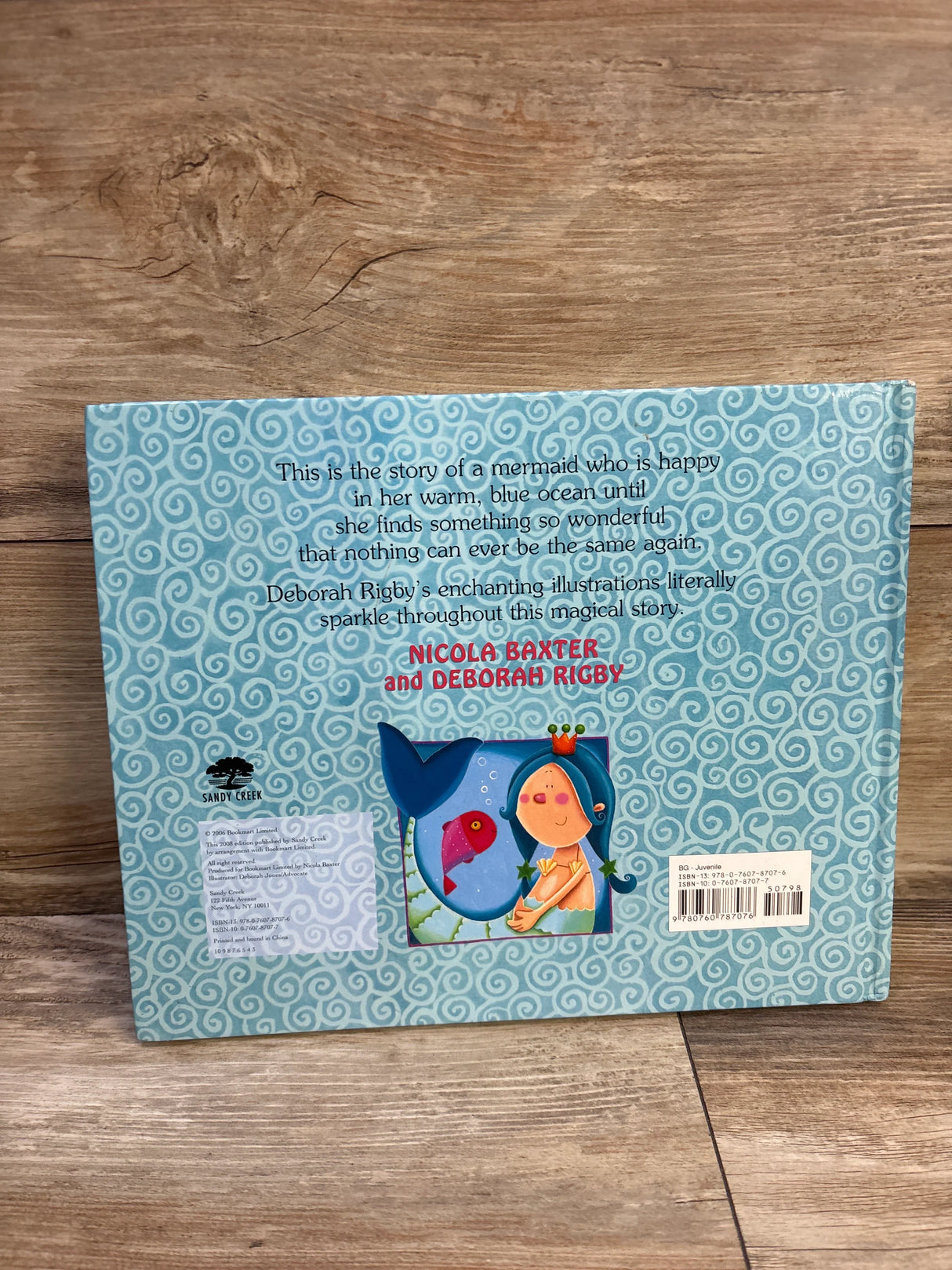 The Mermaid and the Star Board Book