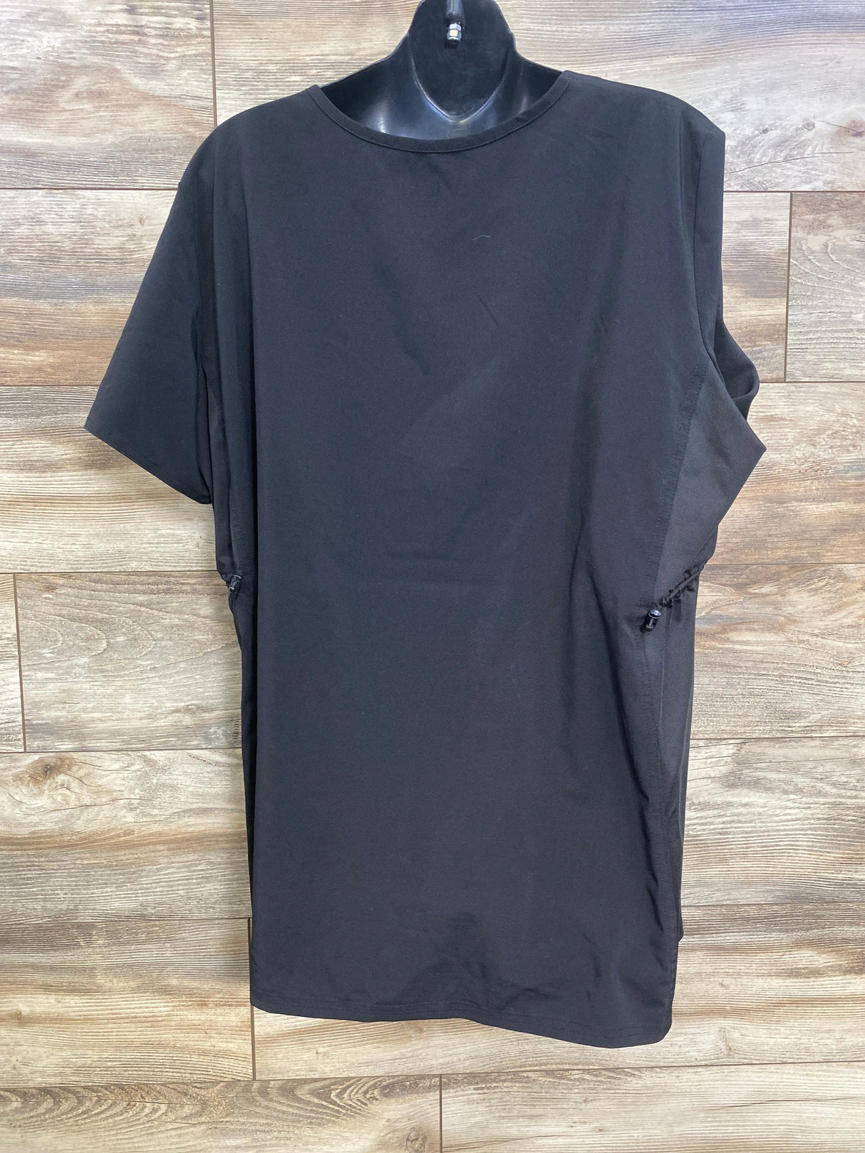 Medcouture Scrub Top Black sz 2XL - Me n Mommy To Be