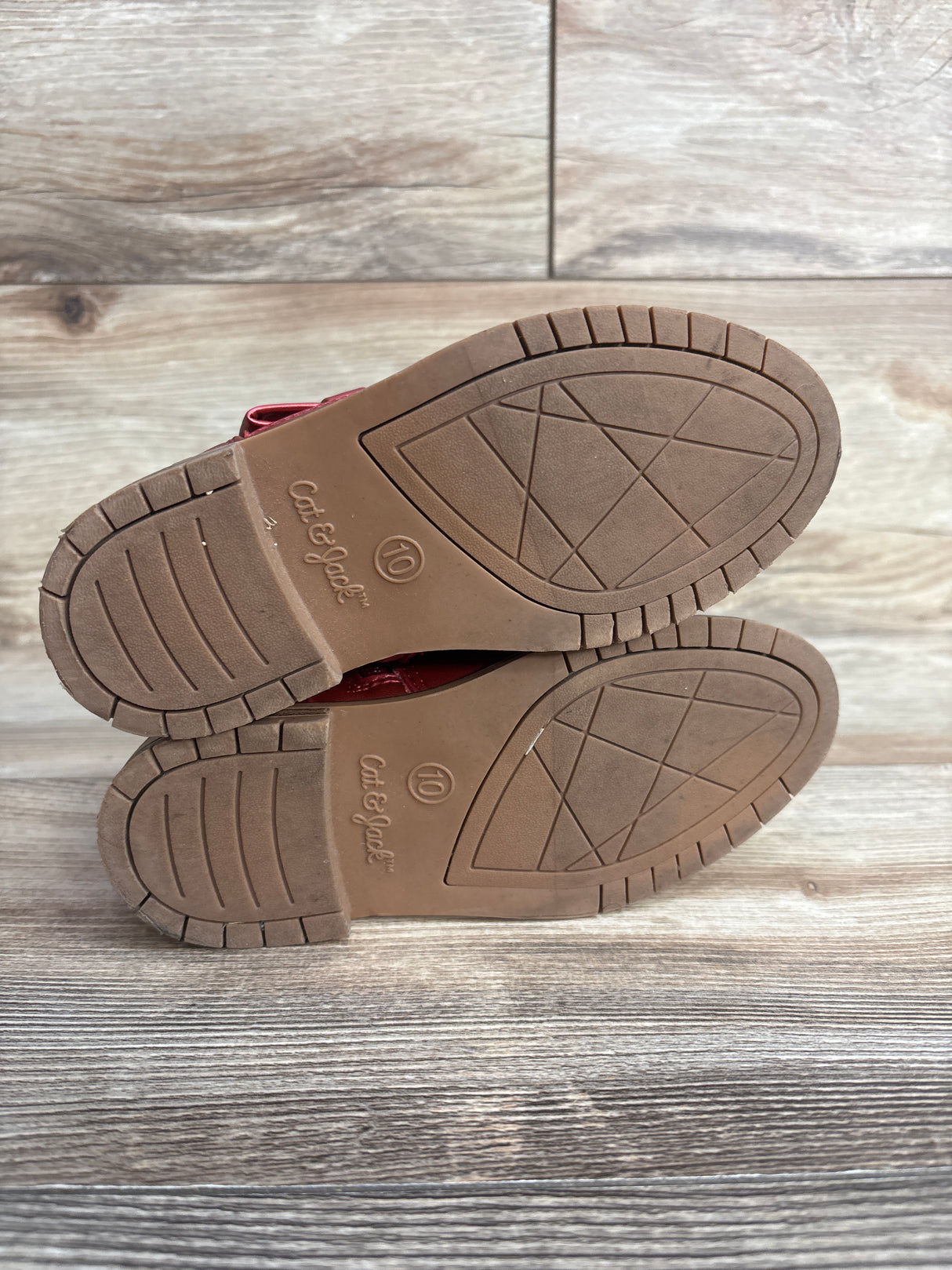 Cat & Jack Harmony Fashion Boots red sz 10c