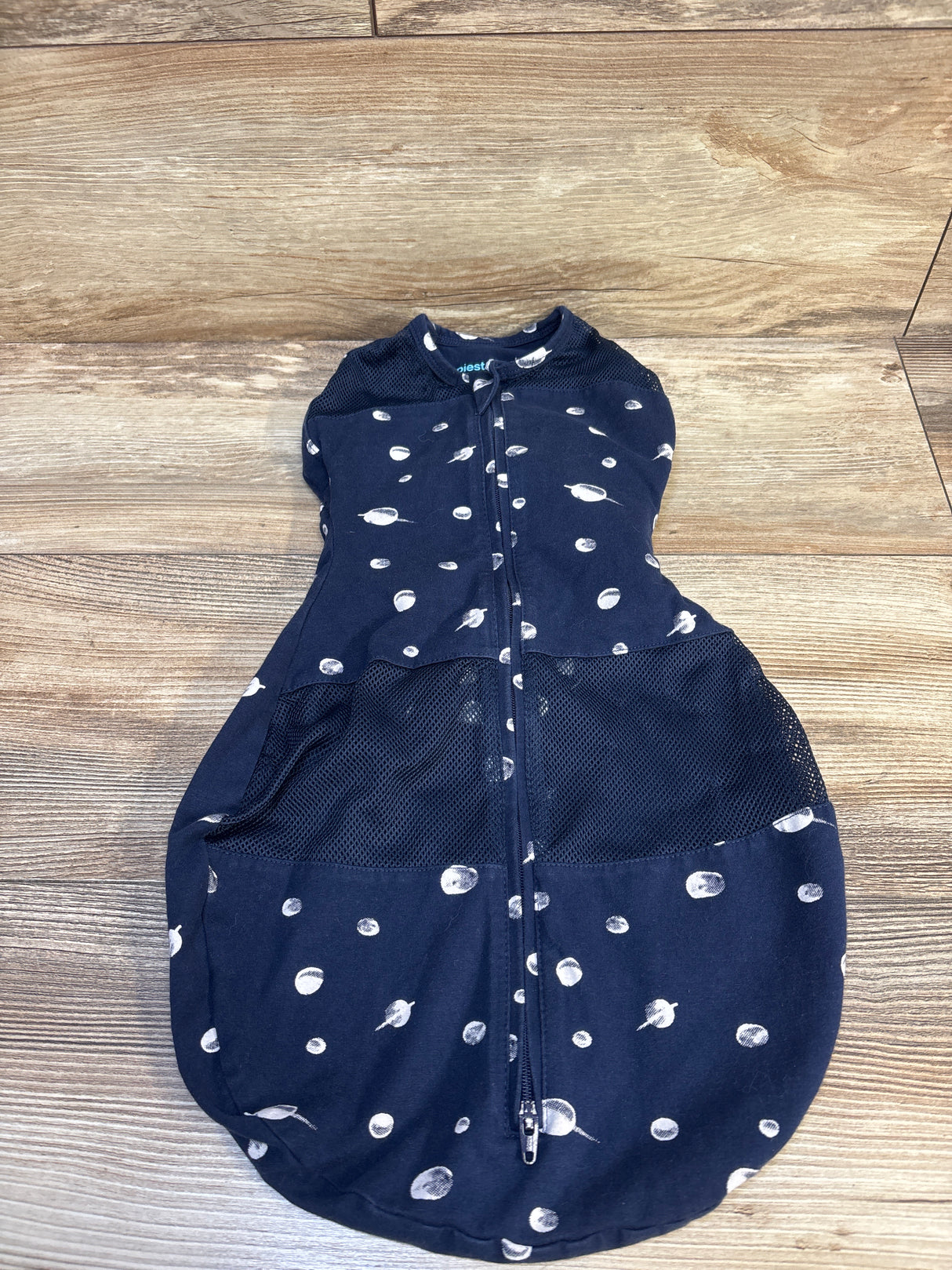 Happiest Baby 5-Second Swaddle Planets Navy sz 0-3m 5-12lb
