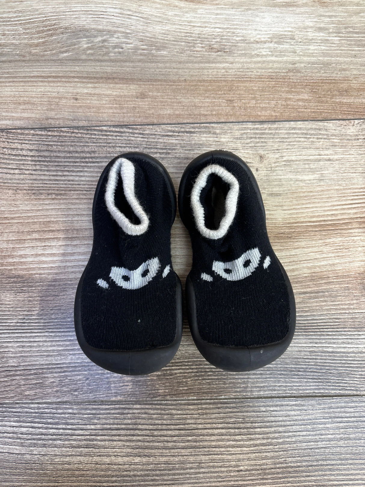 CuddleToes Sock Shoes Black sz 5/6c
