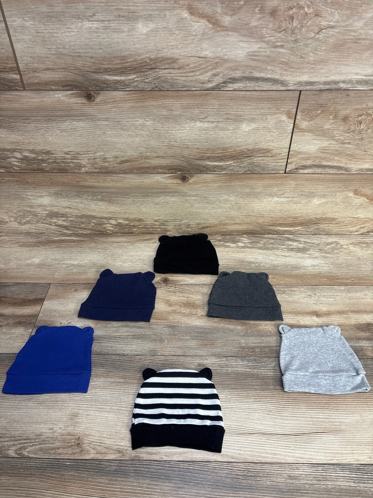 Geyoga 6 Pieces Newborn Baby Hat Bear Ears 0-3m - Me n Mommy To Be