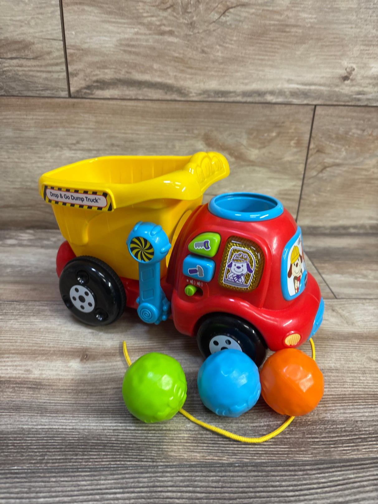 Vtech Drop & Go Dump Truck Red