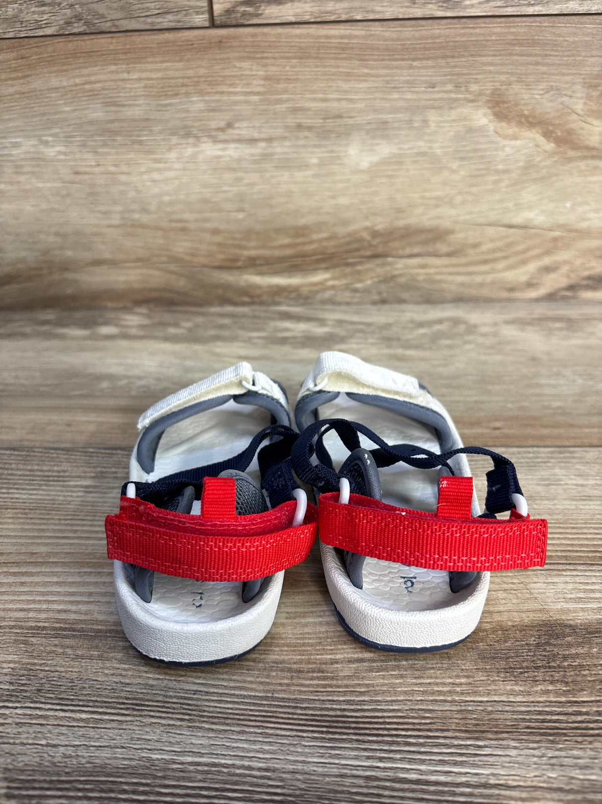 Carter's Delray Crossover Straps Sandals White sz 8c