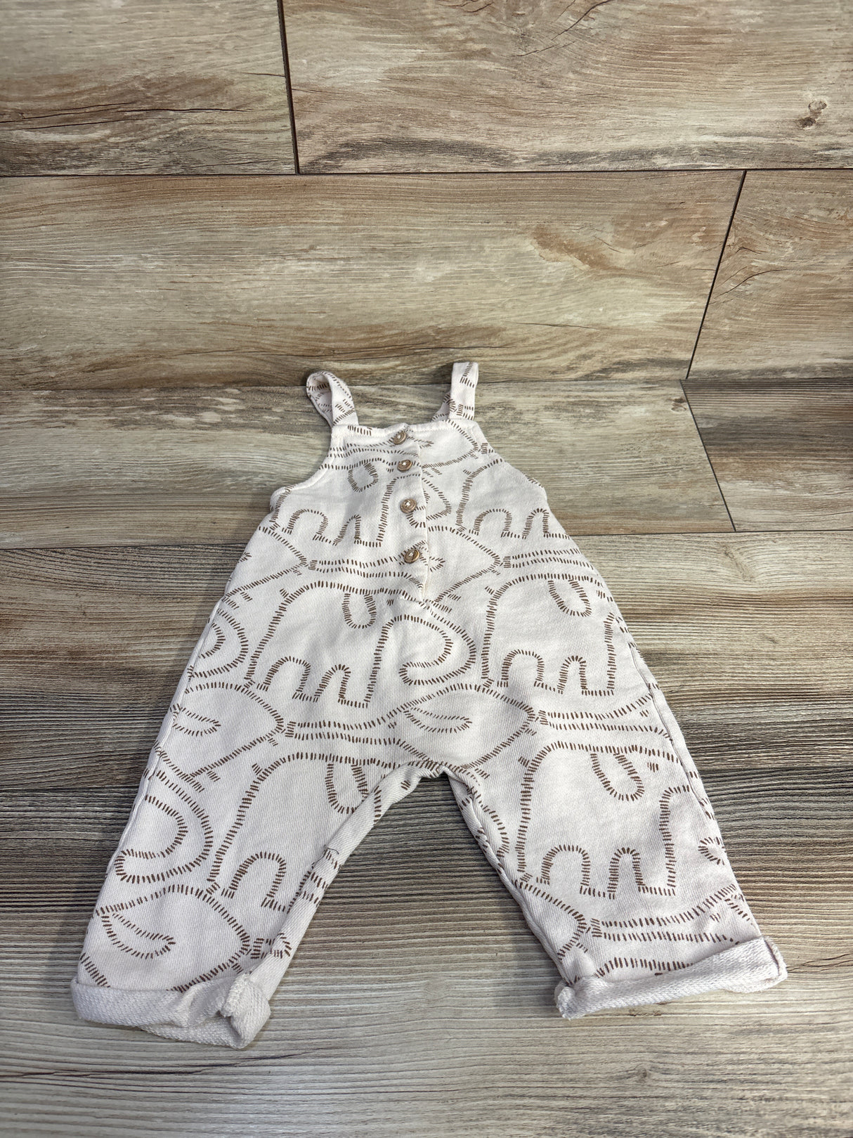 Zara Overalls Cream sz 6-9m