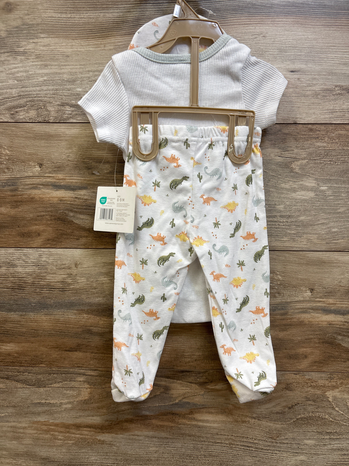 NEW Elephant & Castle 3pc Love My Family Set White sz 6-9m