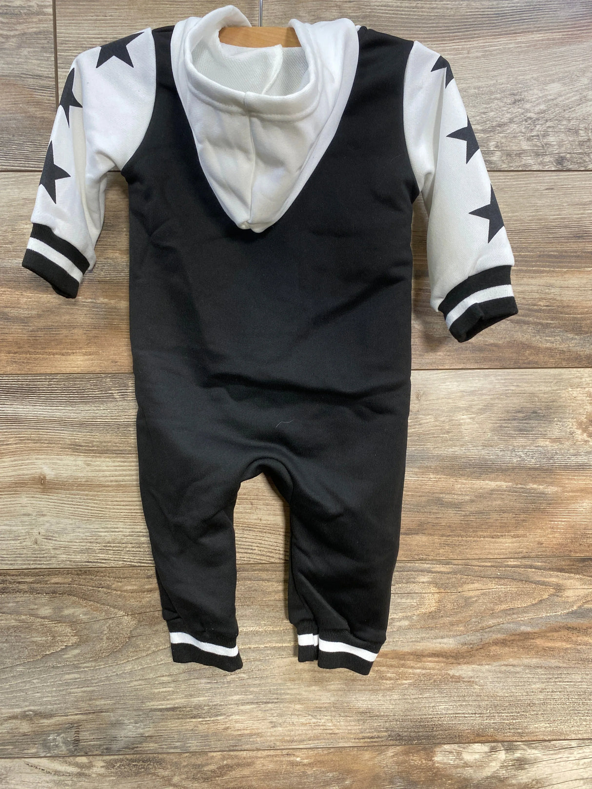 Shein Varsity Raglan Coverall White sz 6-9m