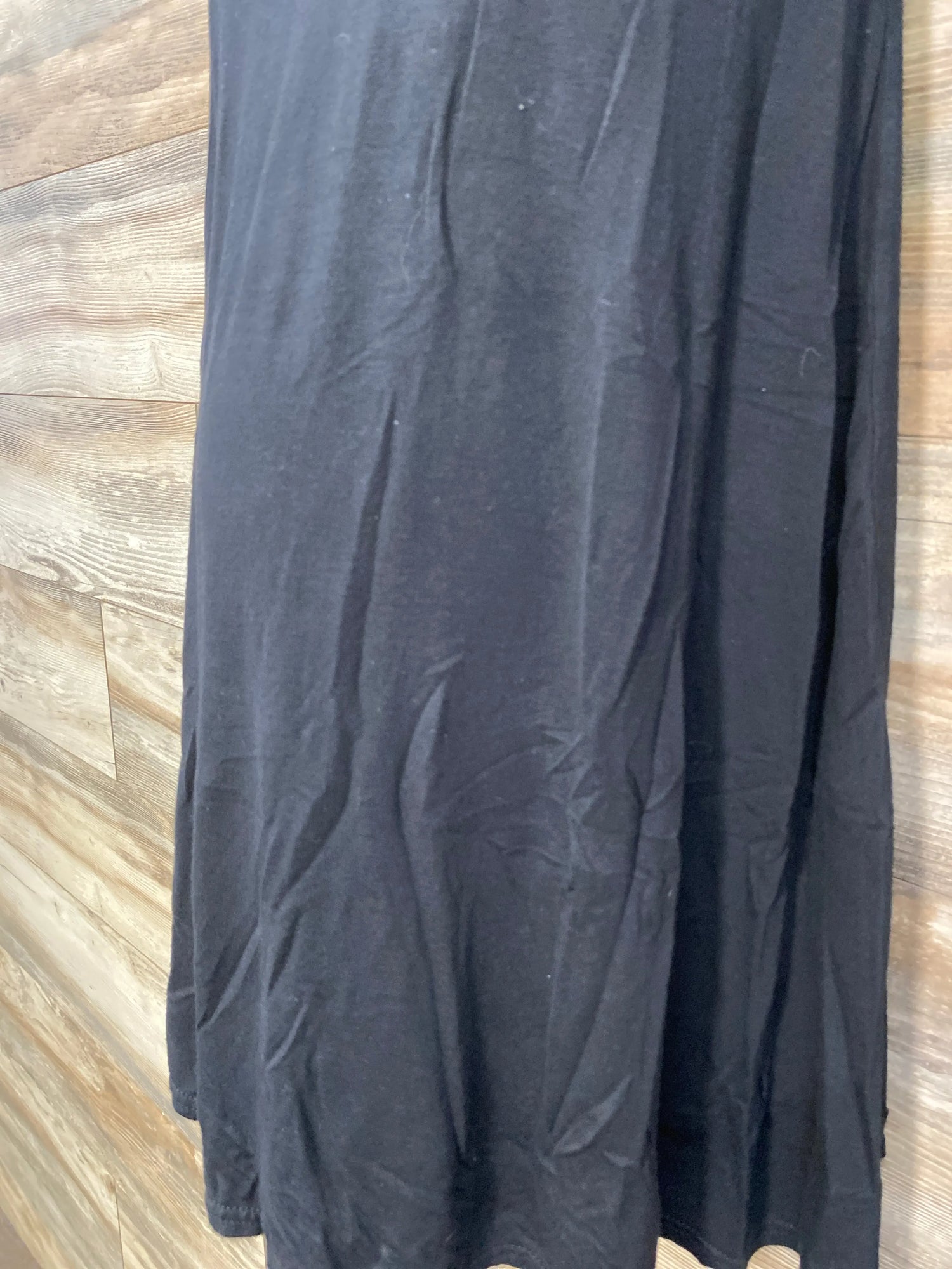 Boohoo 3/4 Sleeve Cross Strap Swing Top Black sz Small - Me n Mommy To Be