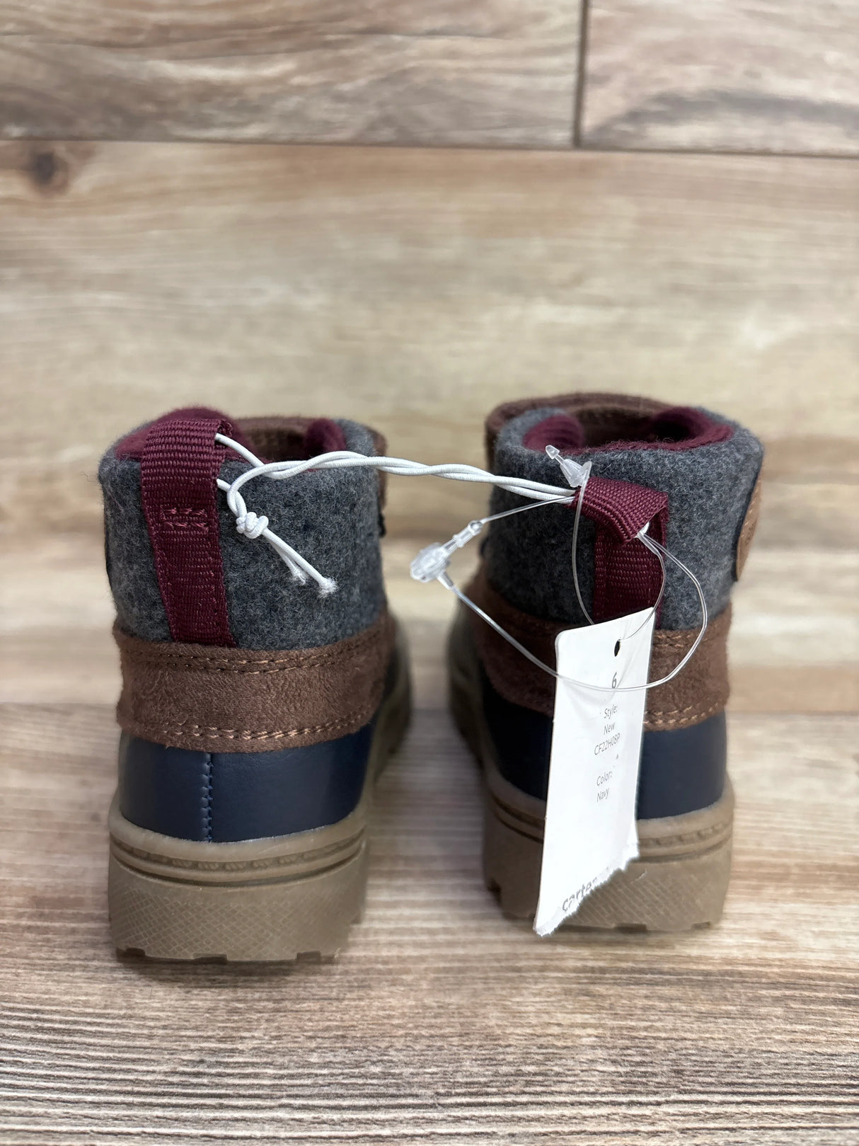 NEW Carter's Duck Boots Navy sz 6c