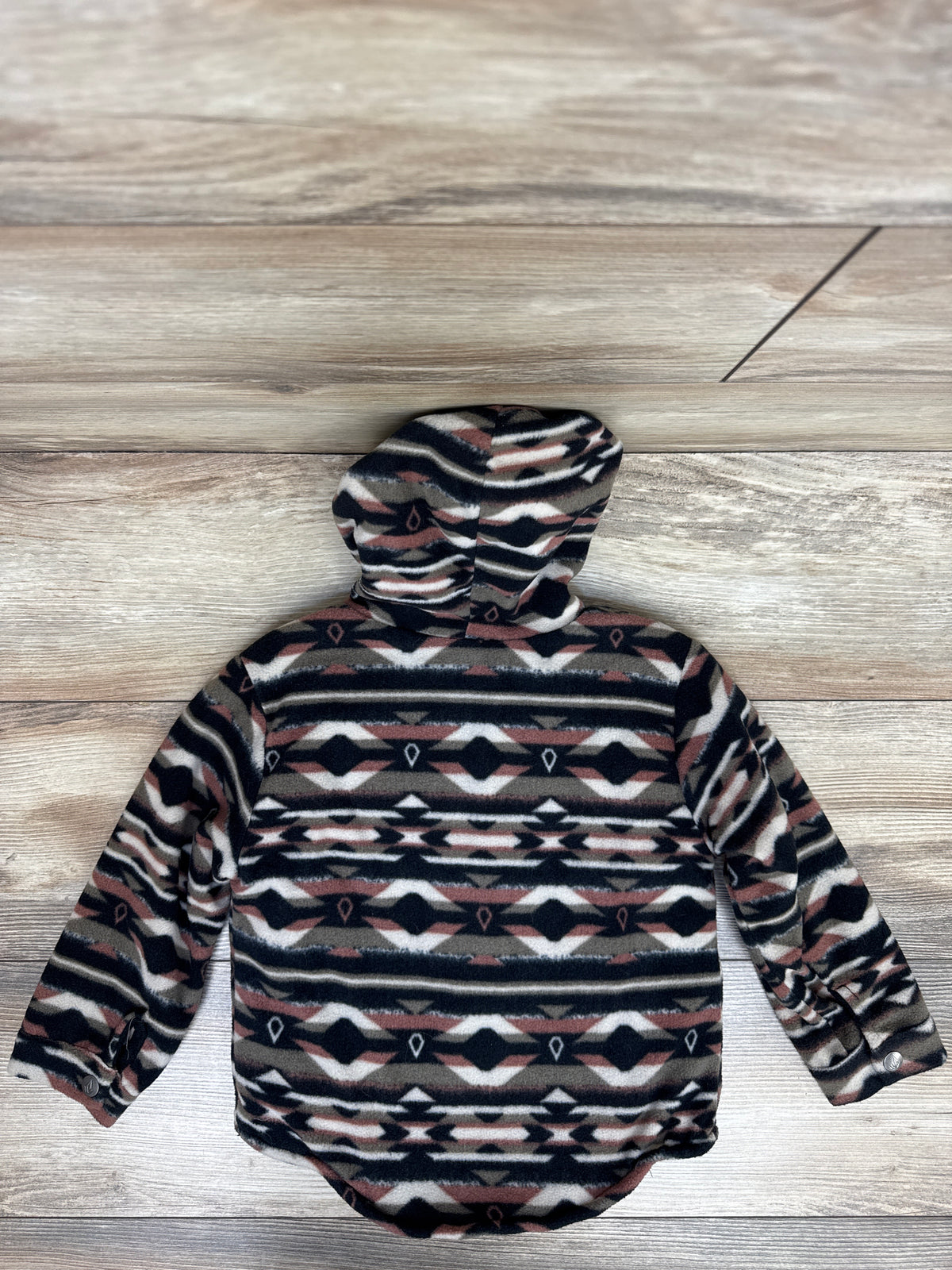 Volcom Fleece Hooded Jacket Black sz 4T