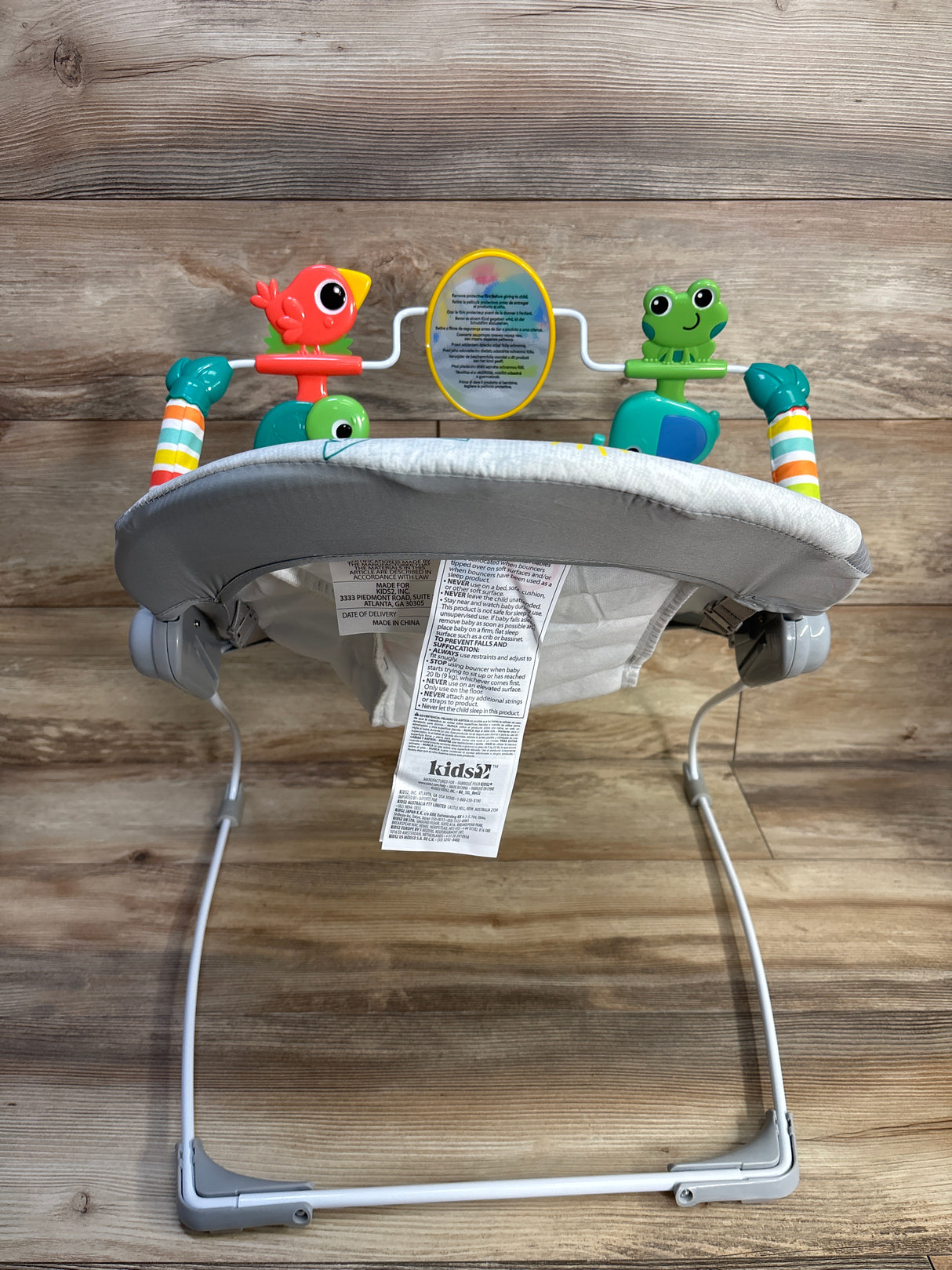 Bright Starts Playful Paradise Vibrating Baby Bouncer