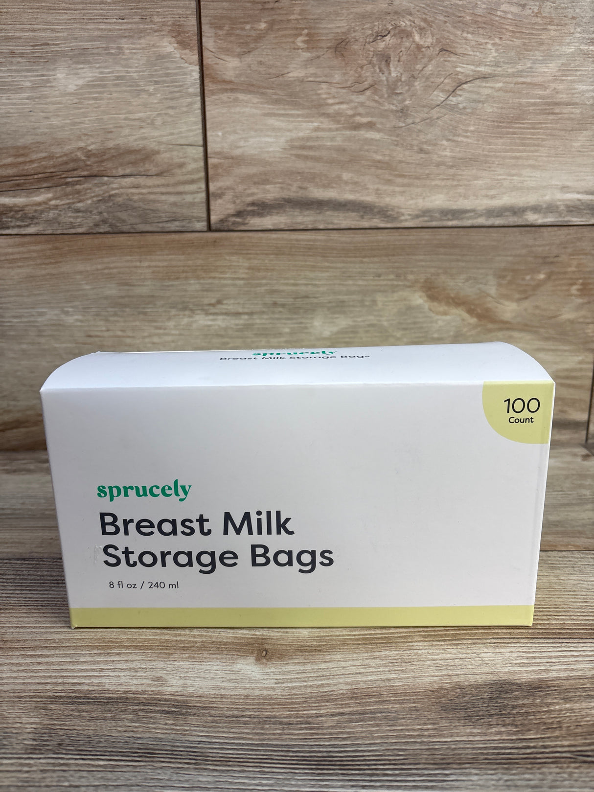 NEW Sprucely Breast Milk Storage Bags 8oz 100ct