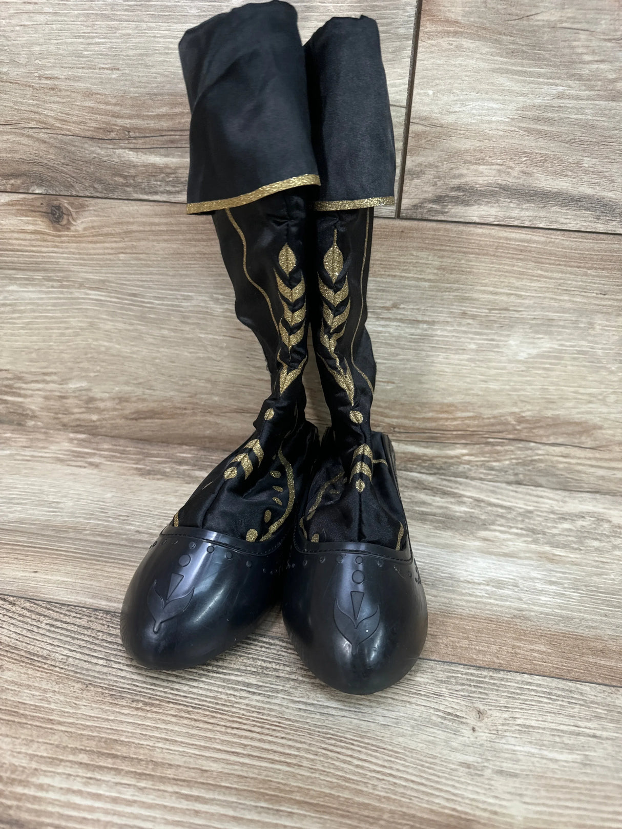 Disney Frozen 2 Anna Costume Boots Black sz 9/10 - Me n Mommy To Be