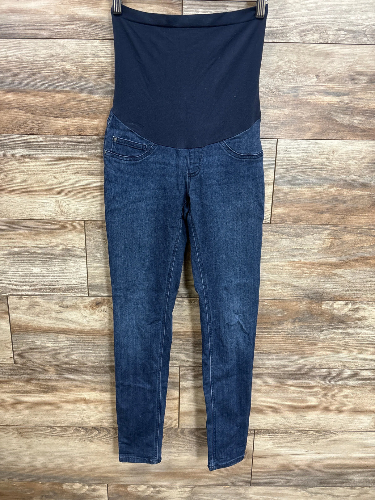 Indigo Blue Full Panel Maternity Jeans Blue sz Small