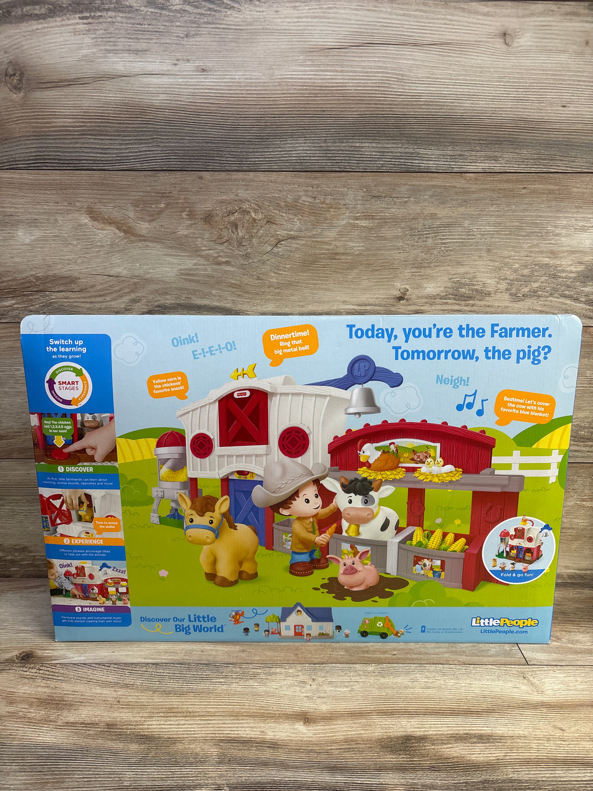 NEW Fisher Price Little People Caring For Animals Farm Playset