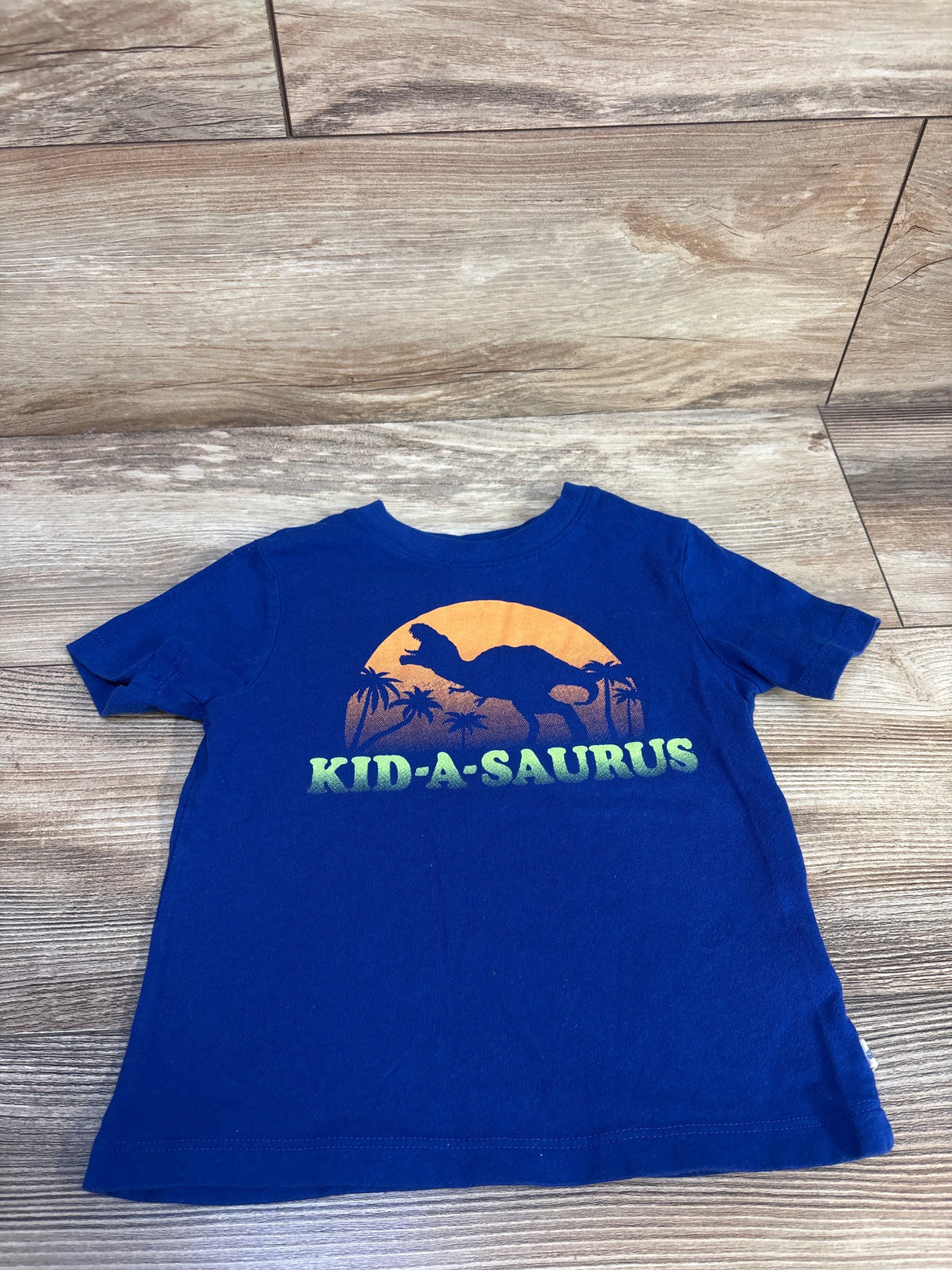 Baby Gap Kid-A-Saurus Shirt Blue sz 2T