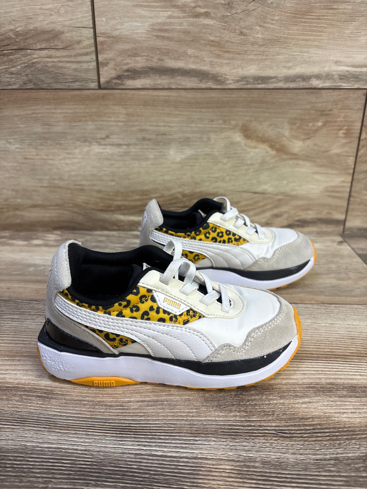 Puma Seeker Retro Leo Low-Top Sneakers sz 10c