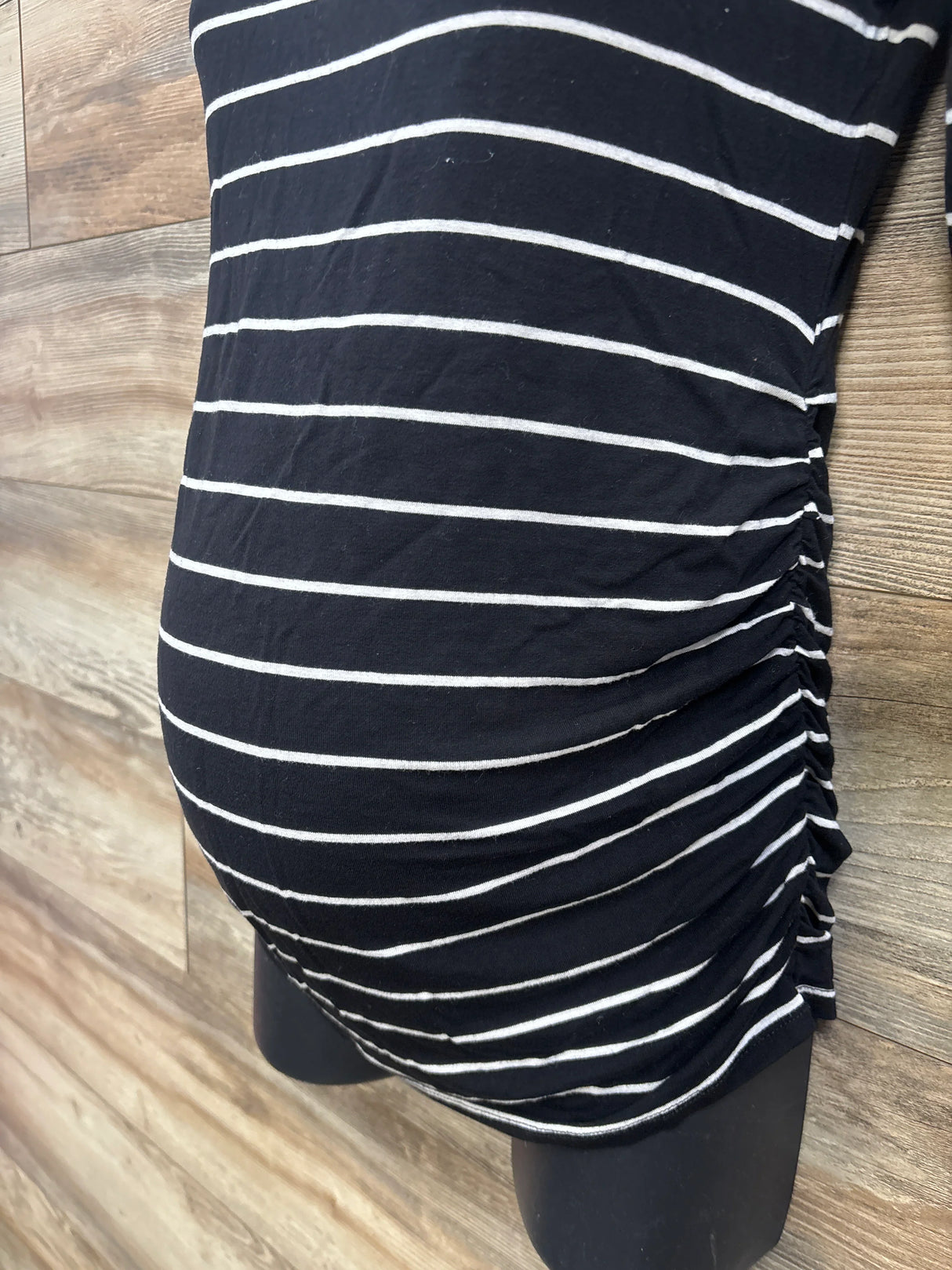 Jessica Simpson Maternity Striped Shirt Black sz Small - Me n Mommy To Be