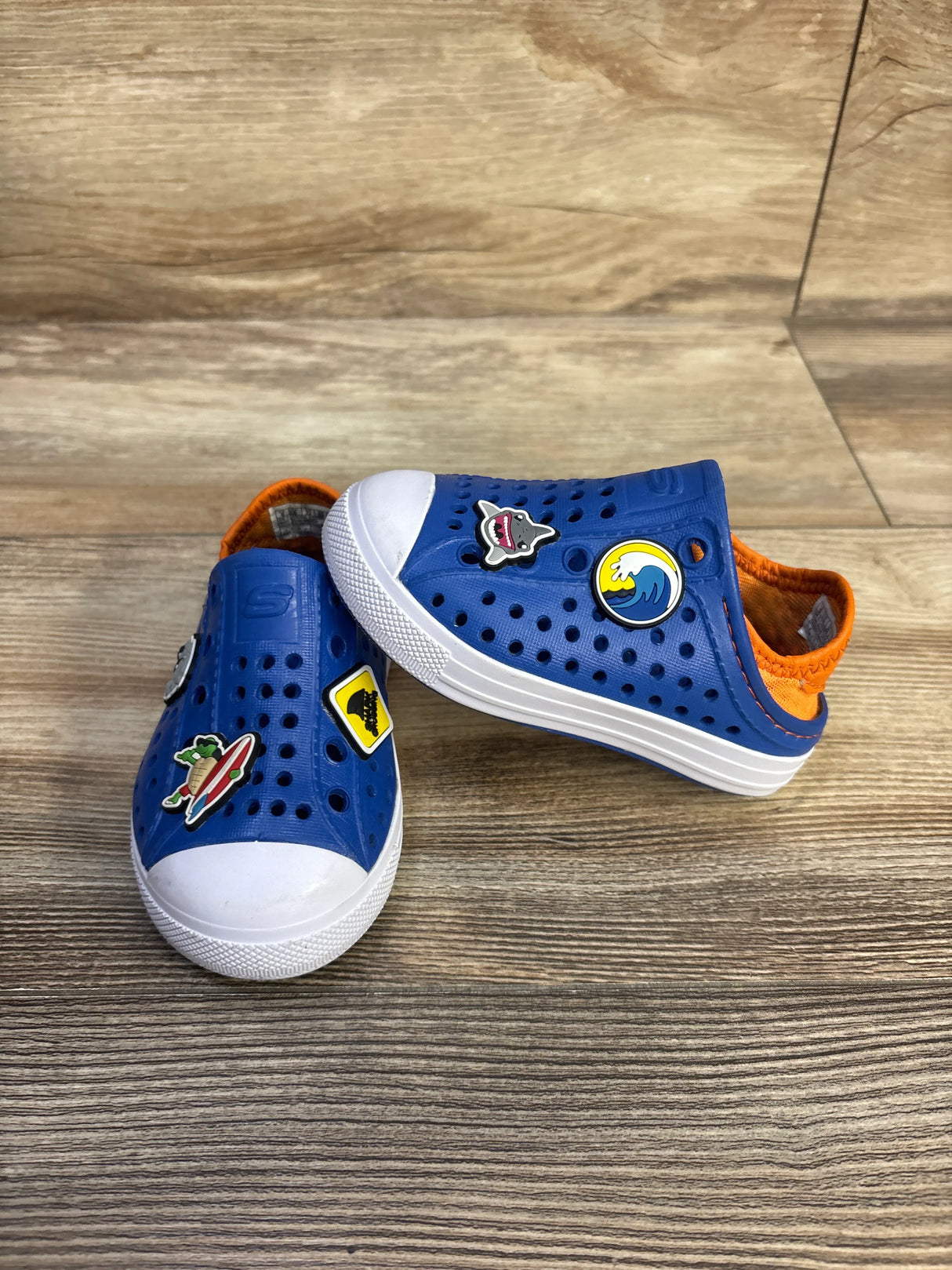 Skechers Foamies Slip On Shoe Blue sz 6c