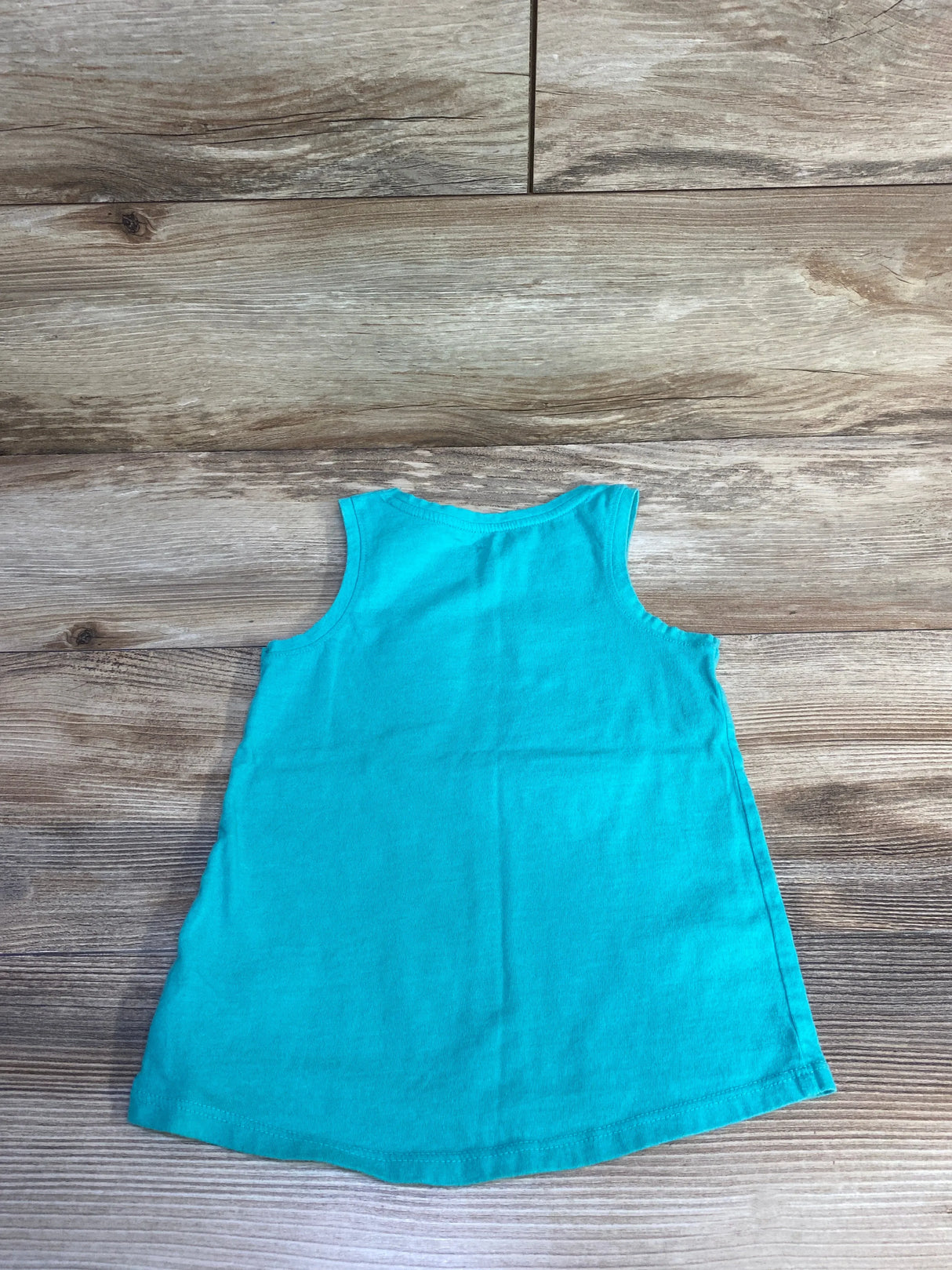Cat & Jack Flamingo Tank Top Teal sz 4T
