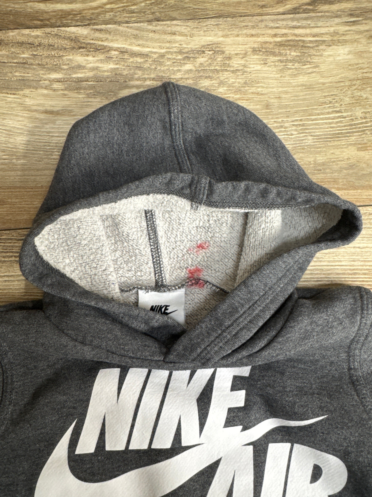 **Nike Air Pull Over Hoodie Grey sz 3T**
