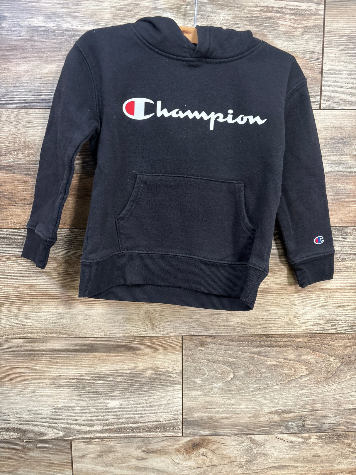 Champion Pull Over Hoodie Black sz 4T