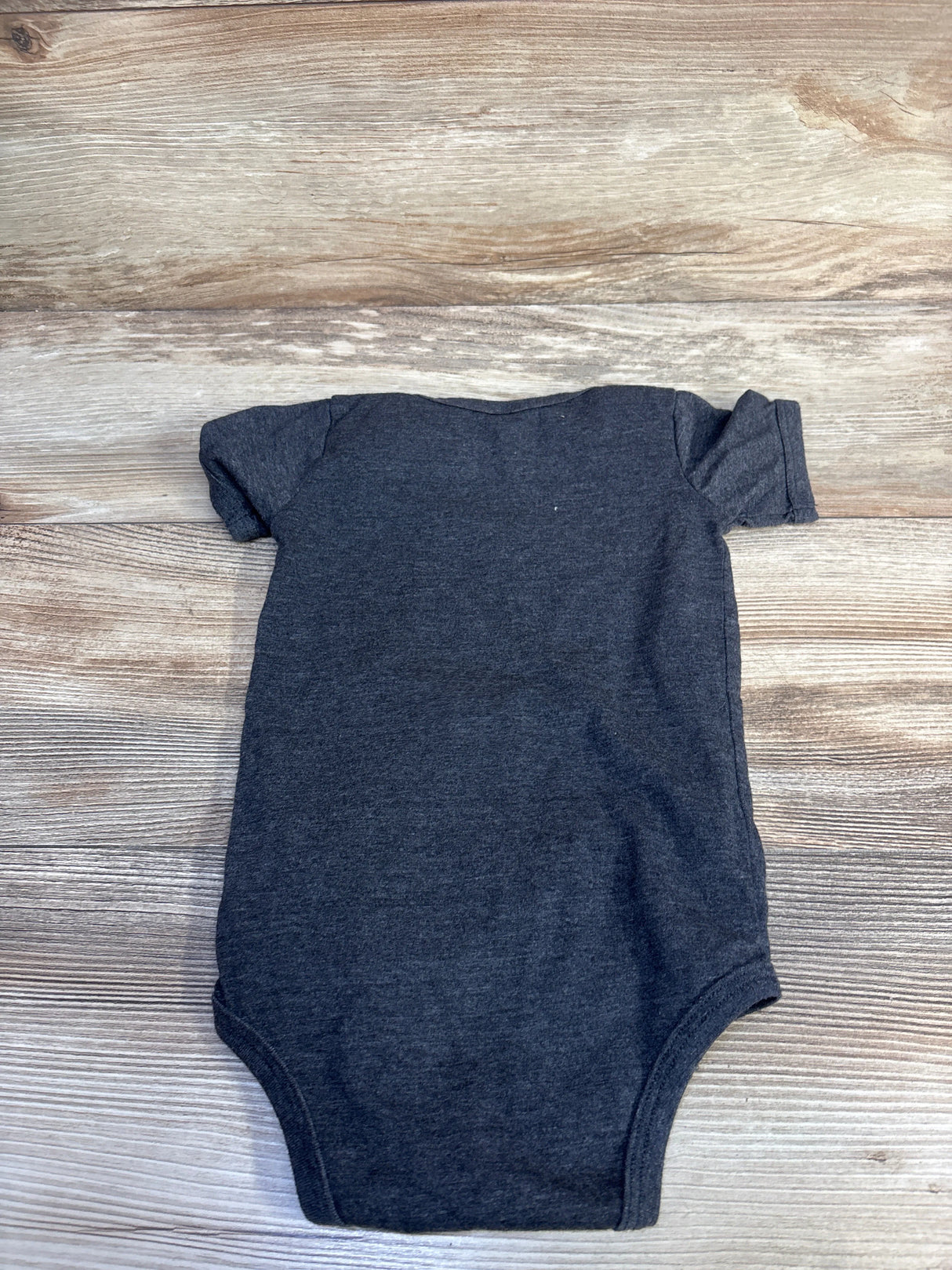 Bella + Canvas Thankful For My Mama Bodysuit Grey sz 12-18m