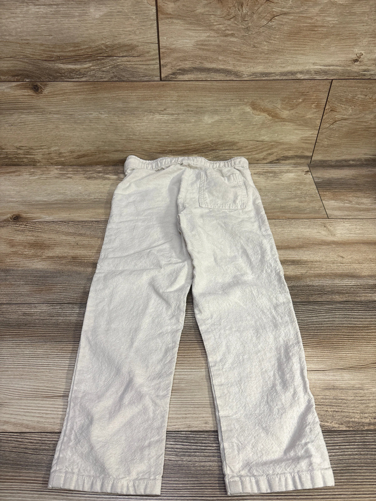 Old Navy Drawstring Linen-Blend Pants Beige sz 5T