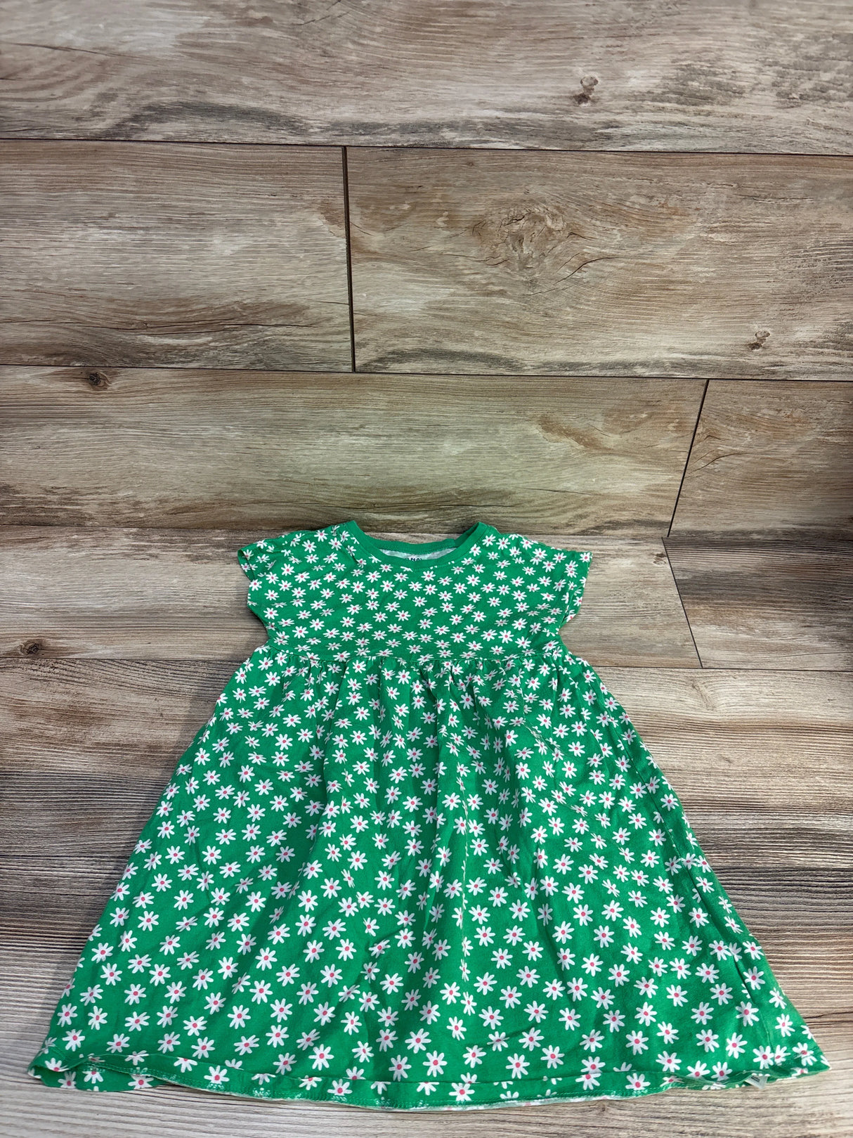 Old Navy Floral Dress Green sz 5T - Me n Mommy To Be