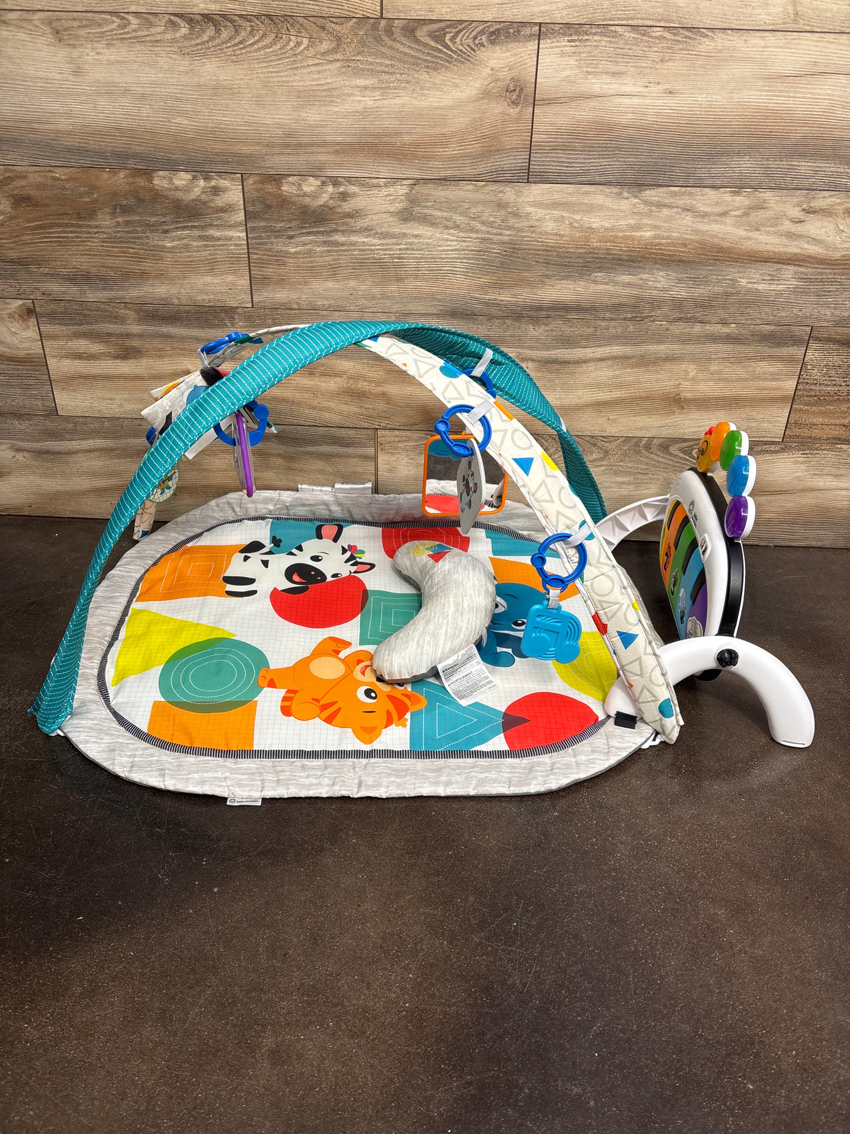 Baby Einstein 4-in-1 Kickin' Tunes Music and Language Discovery Play Gym