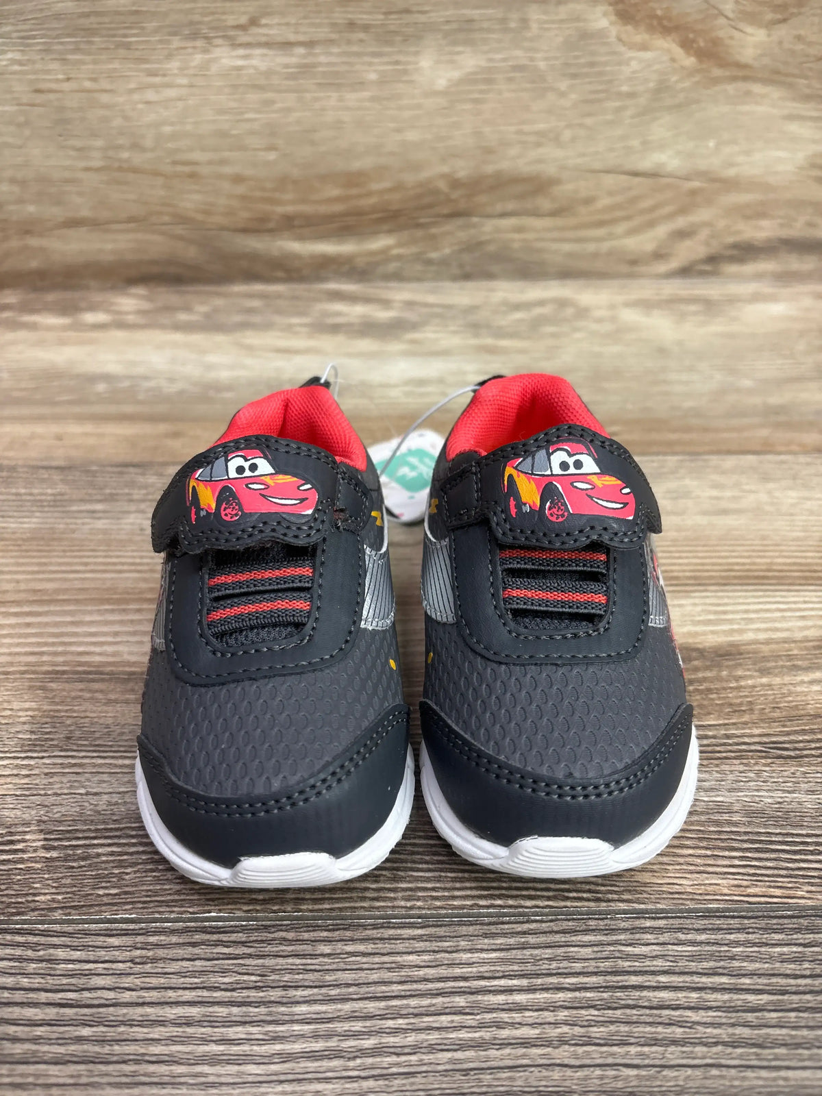 New Disney Baby Cars grey sneakers size 6c with Lightning McQueen graphics