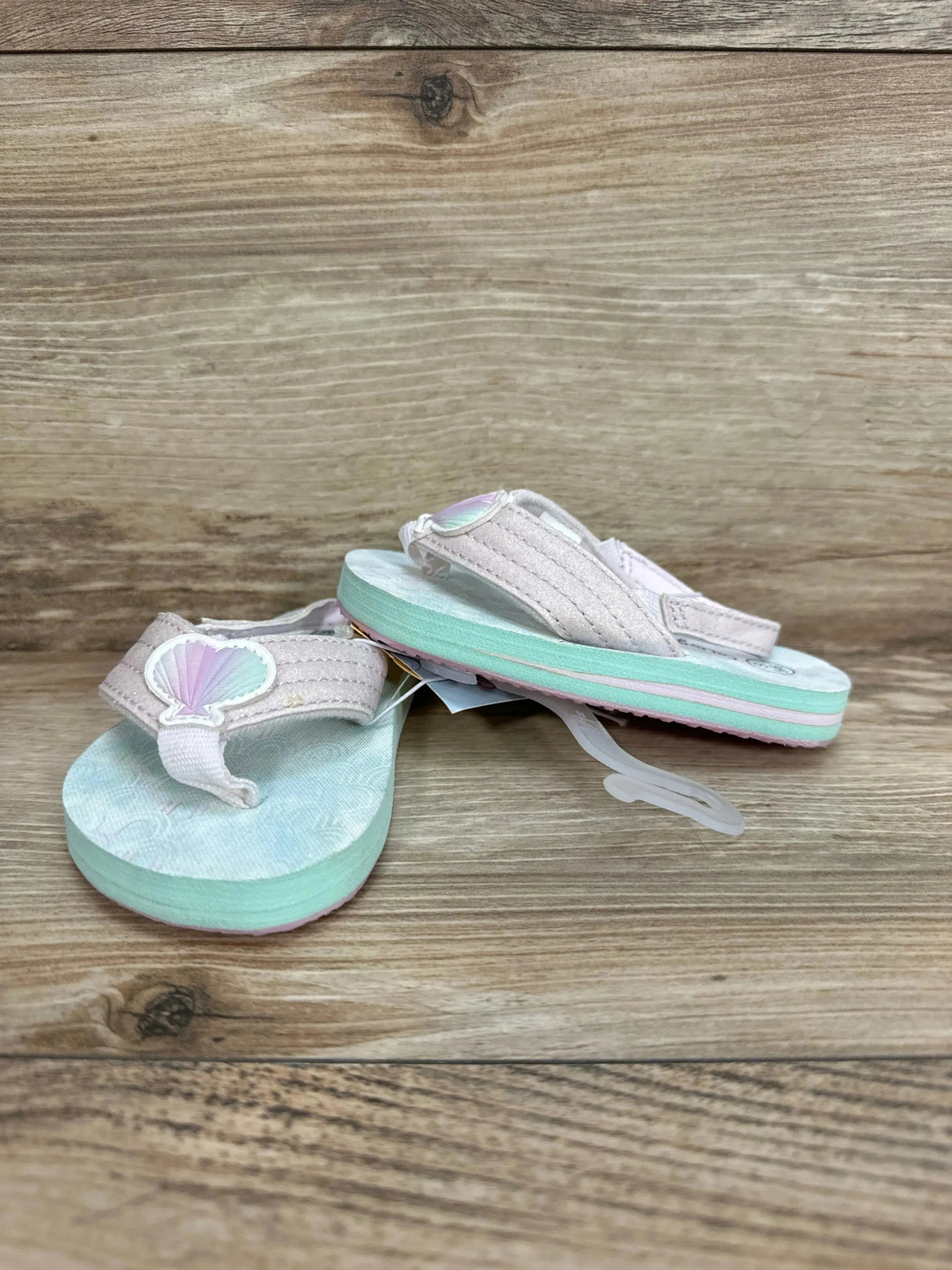 NEW Cat & Jack Shawn Mermaid Sandals Blue sz 5/6c - Me n Mommy To Be