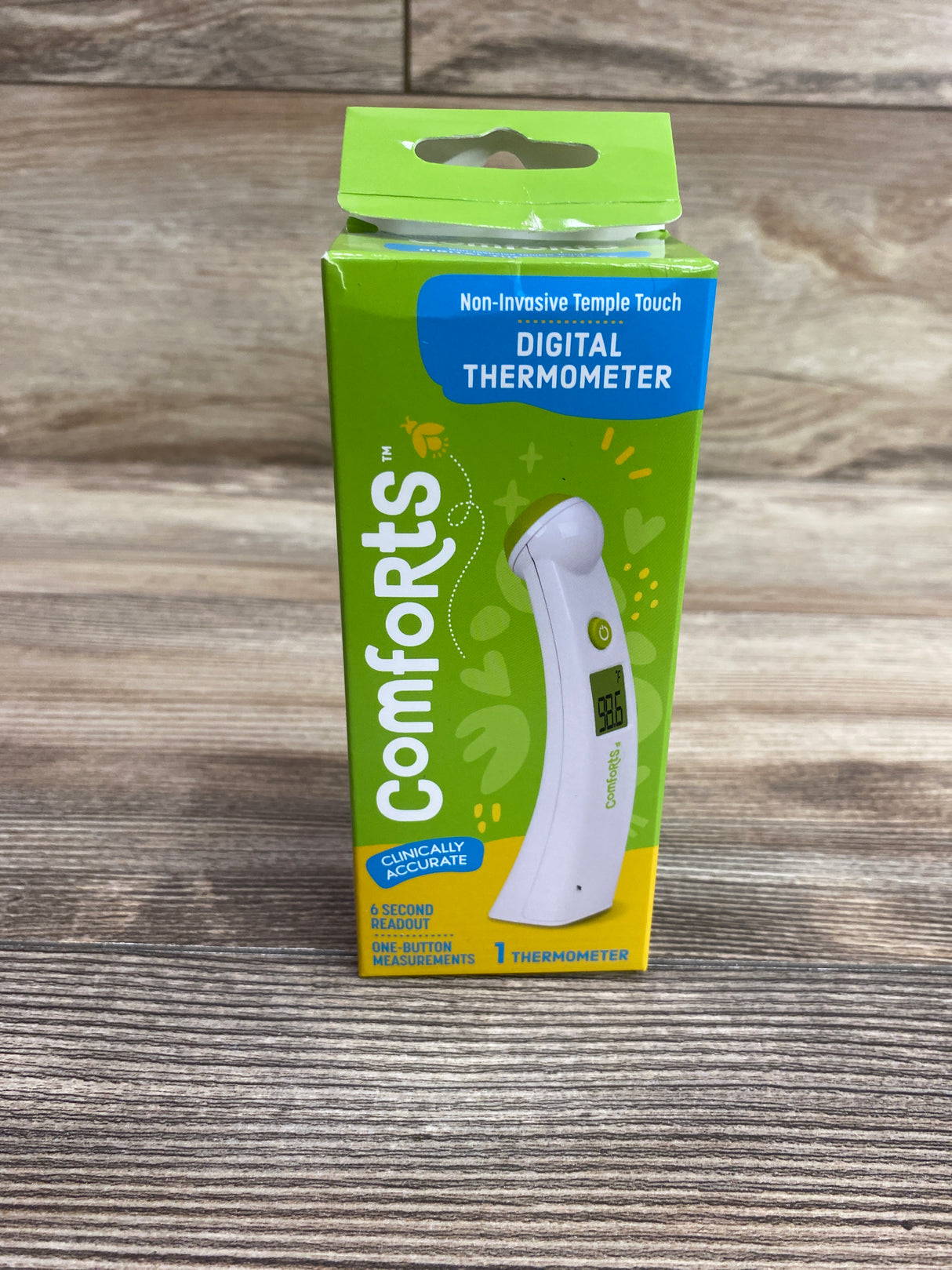 NEW Comforts Non-Invasive Temple Touch Digital Thermometer
