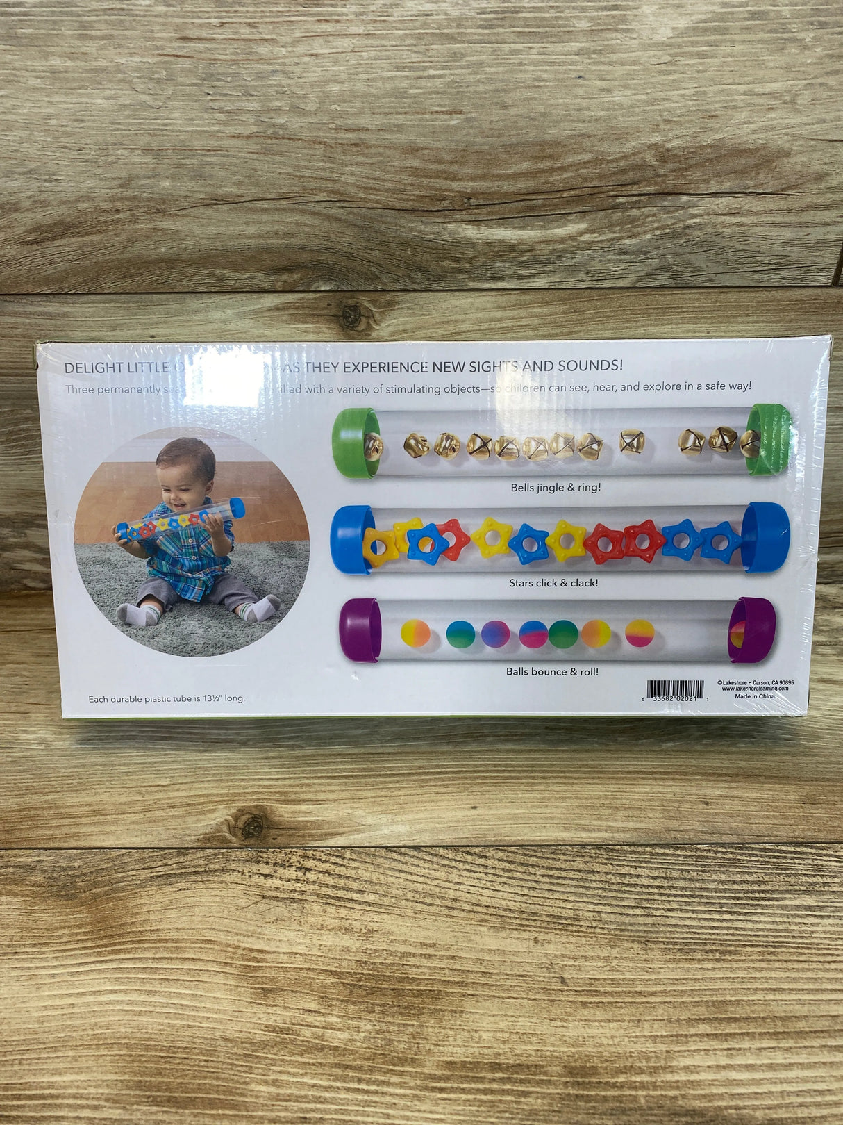 NEW Lakeshore Play & Learn Sensory Tubes - Me n Mommy To Be