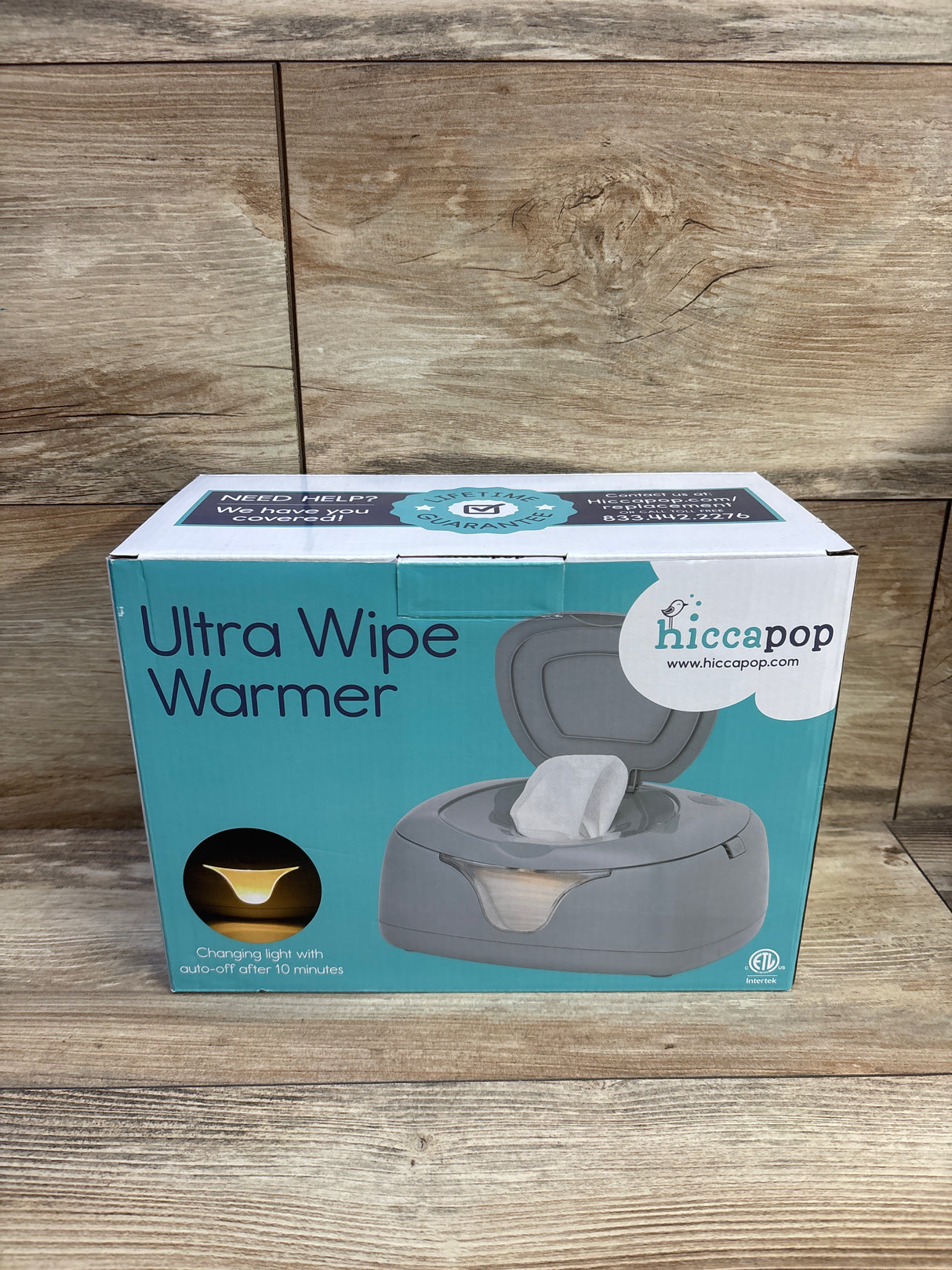 Hiccapop Ultra Wipe Warmer, Grey