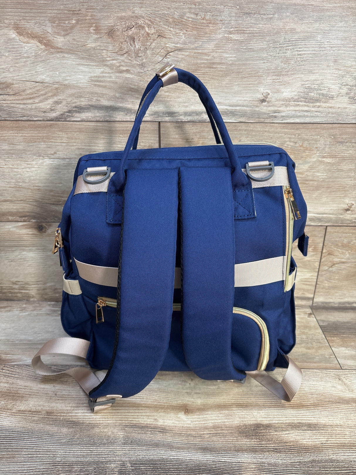 ROSEGIN Diaper Bag Backpack with Changing Pad - Navy