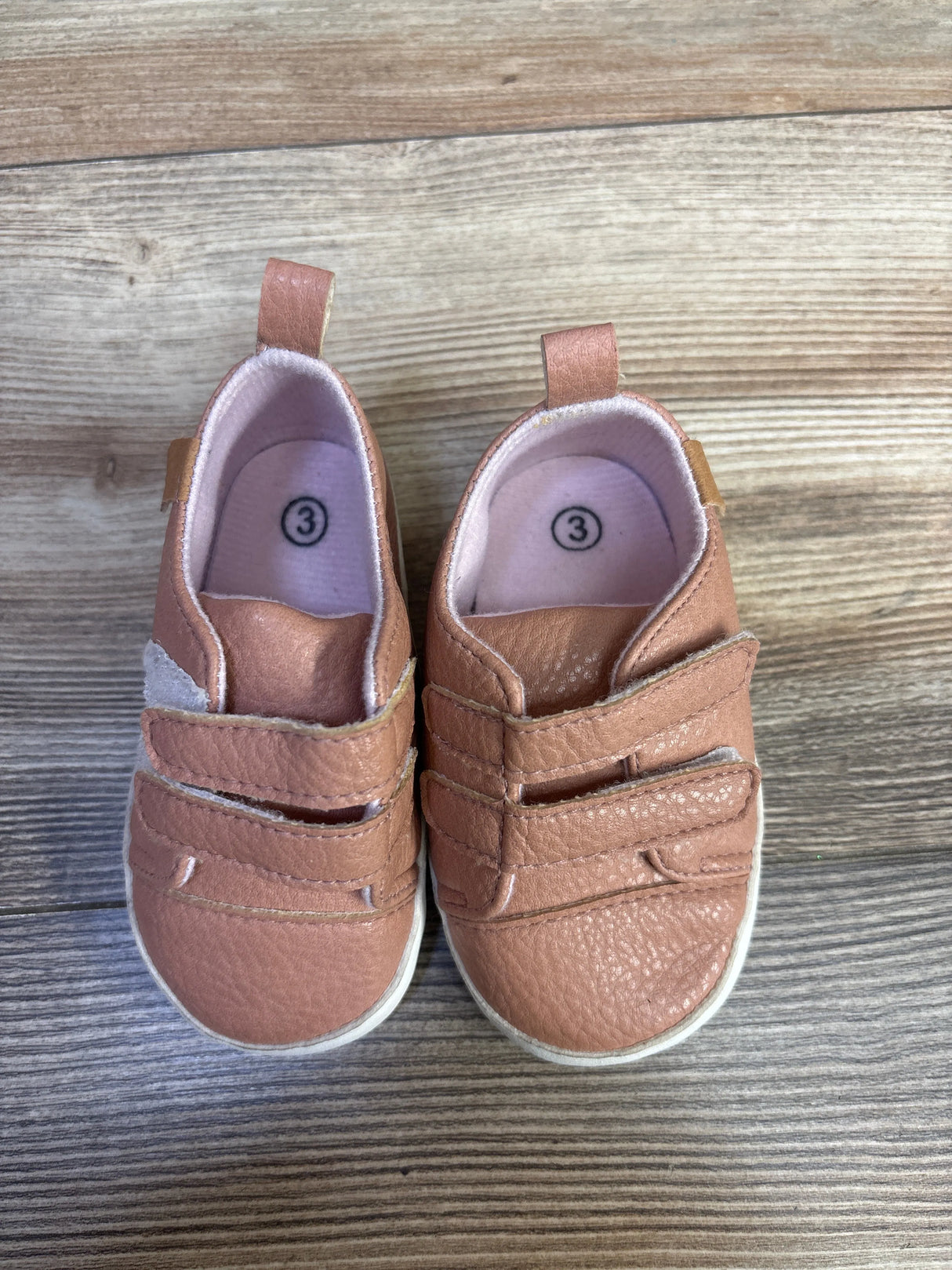 Rokment Non-Slip Crib Shoes Pink sz 3c