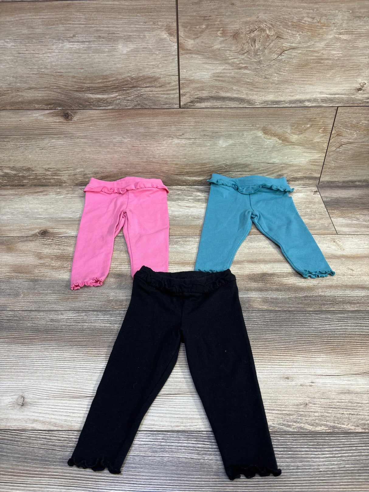 Garanimals 3pk Ruffle Pants sz 3-6m