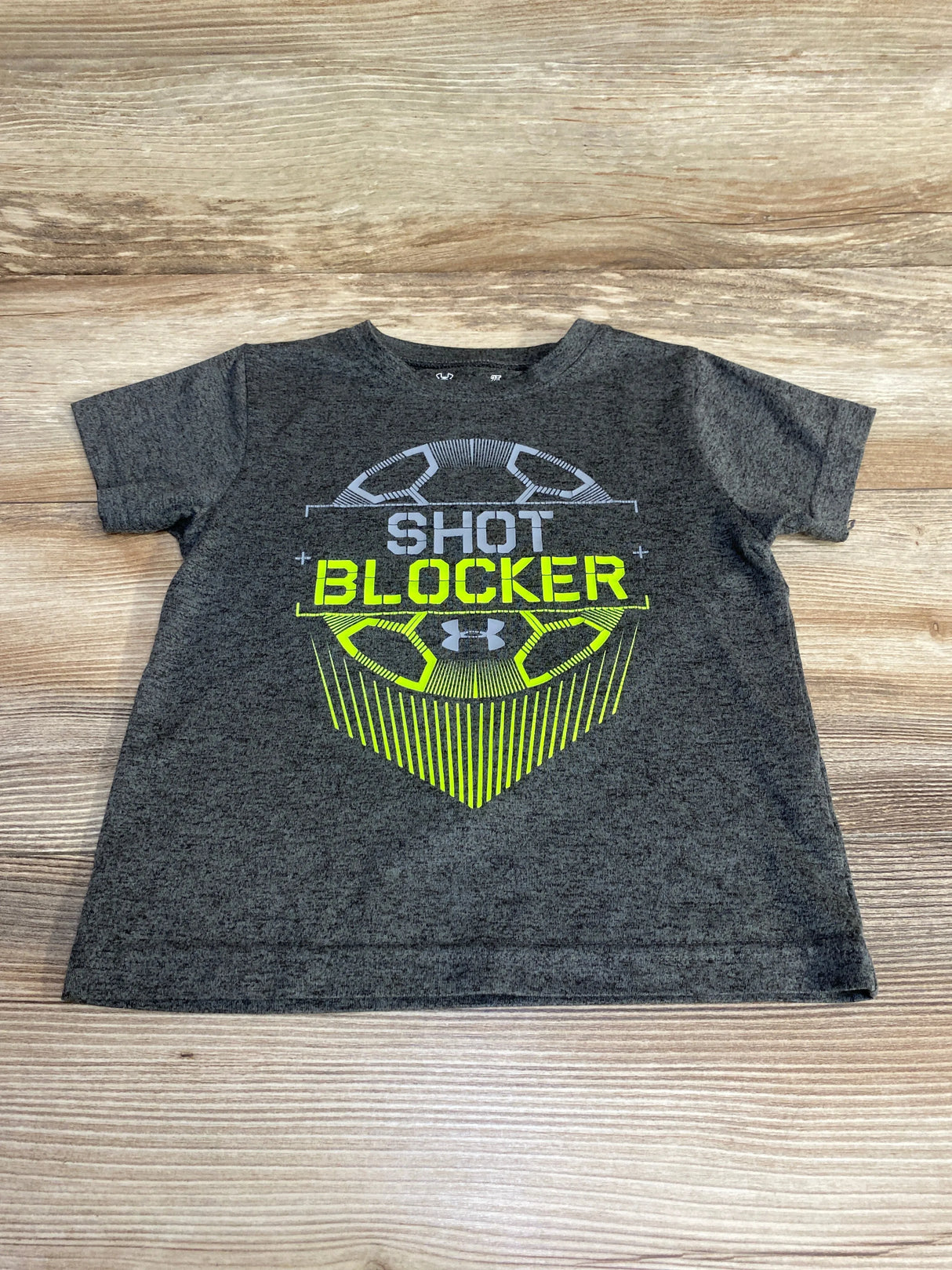 Under Armour Shot Blocker Shirt Grey sz 2T - Me n Mommy To Be