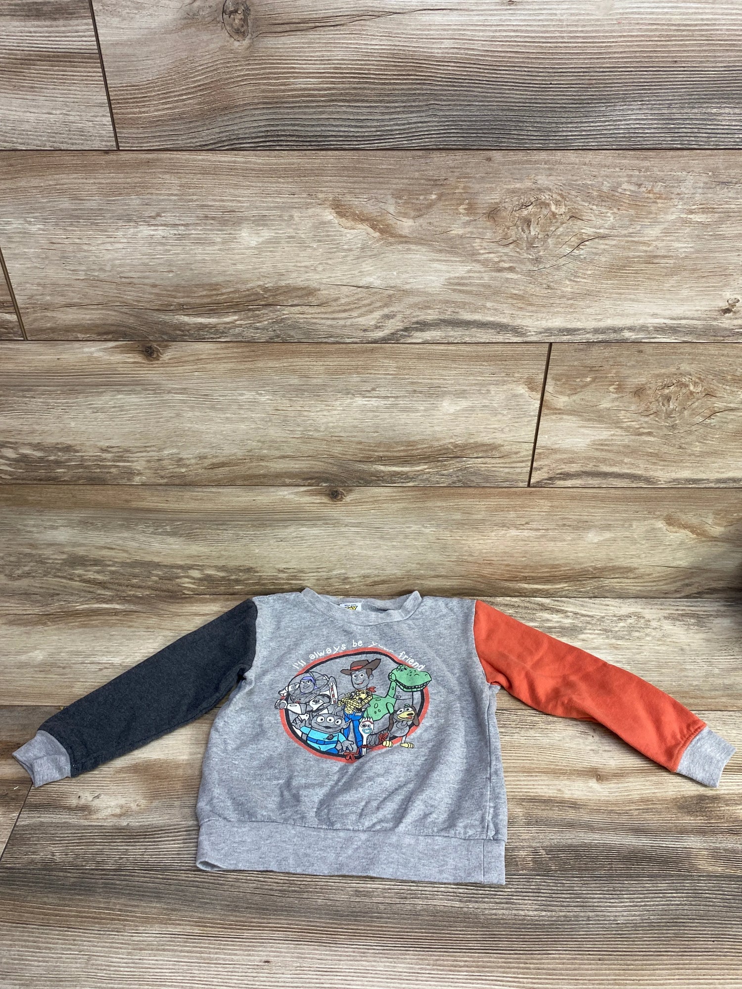 Disney Pixar Toy Story Sweatshirt Grey sz 4T