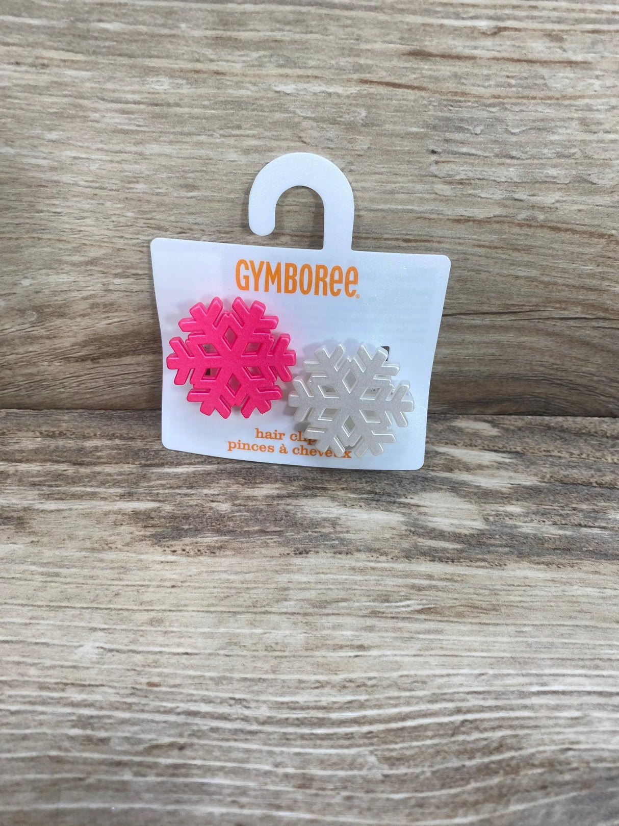 NEW Gymboree 2Pk Snow Flake Hair Clips - Me n Mommy To Be