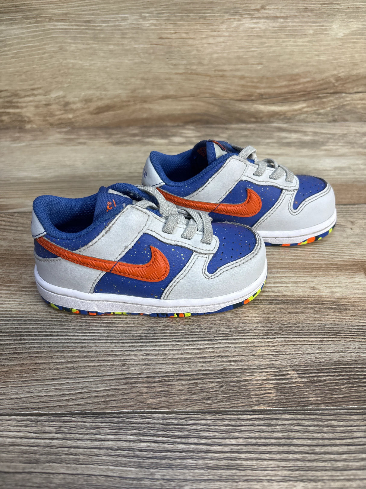 Nike Dunk Low TD 'Playground Paint Pack' Sneakers sz 7c