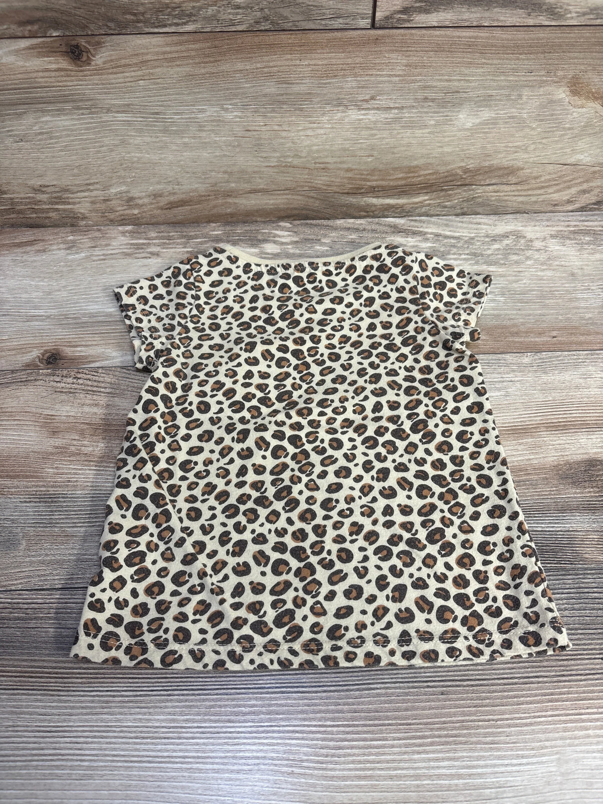Epic Threads Leopard Print Shirt Tan sz 4T - Me n Mommy To Be