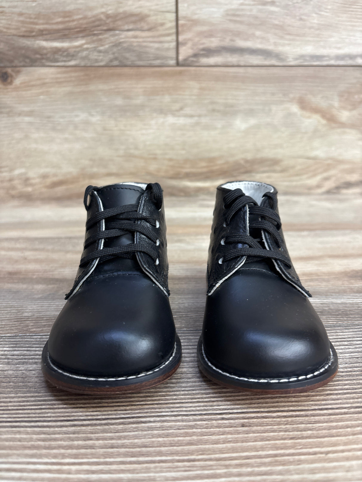 Josmo First Walker Ankle Shoes Black sz 5.5c