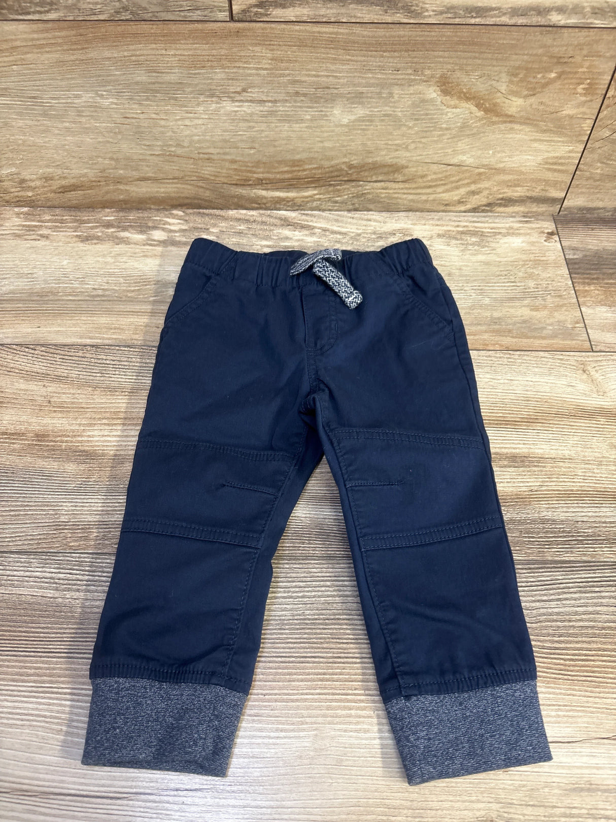 Cat & Jack Drawstring Joggers Blue sz 18m