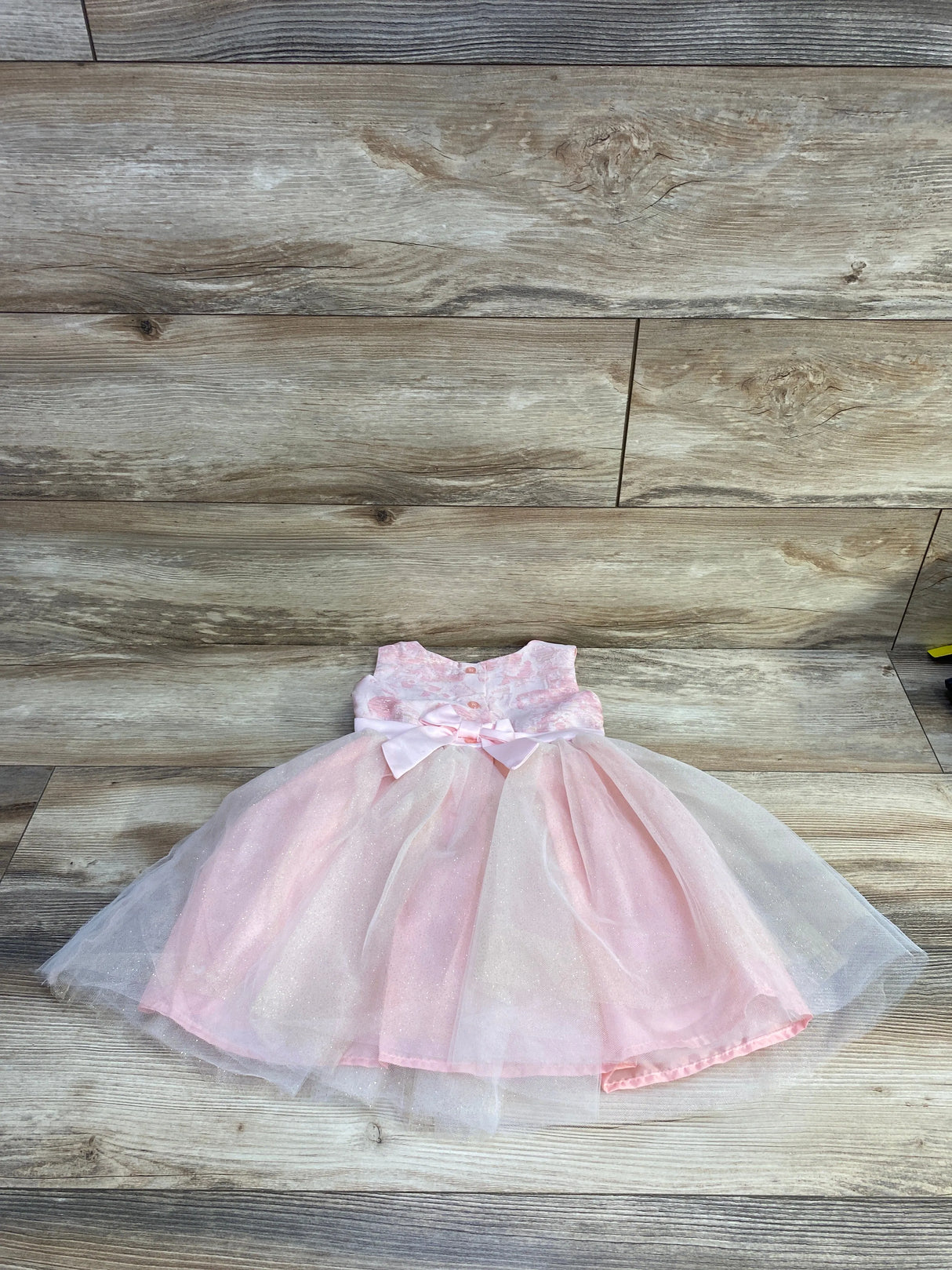 Blueberi Boulevard Floral Tulle Dress Pink sz 2T - Me n Mommy To Be