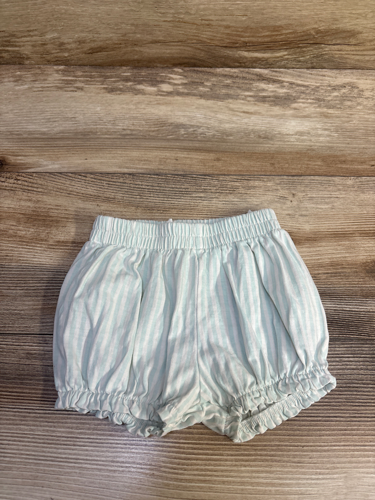 H&M Striped Shorts Mint Green sz 9m